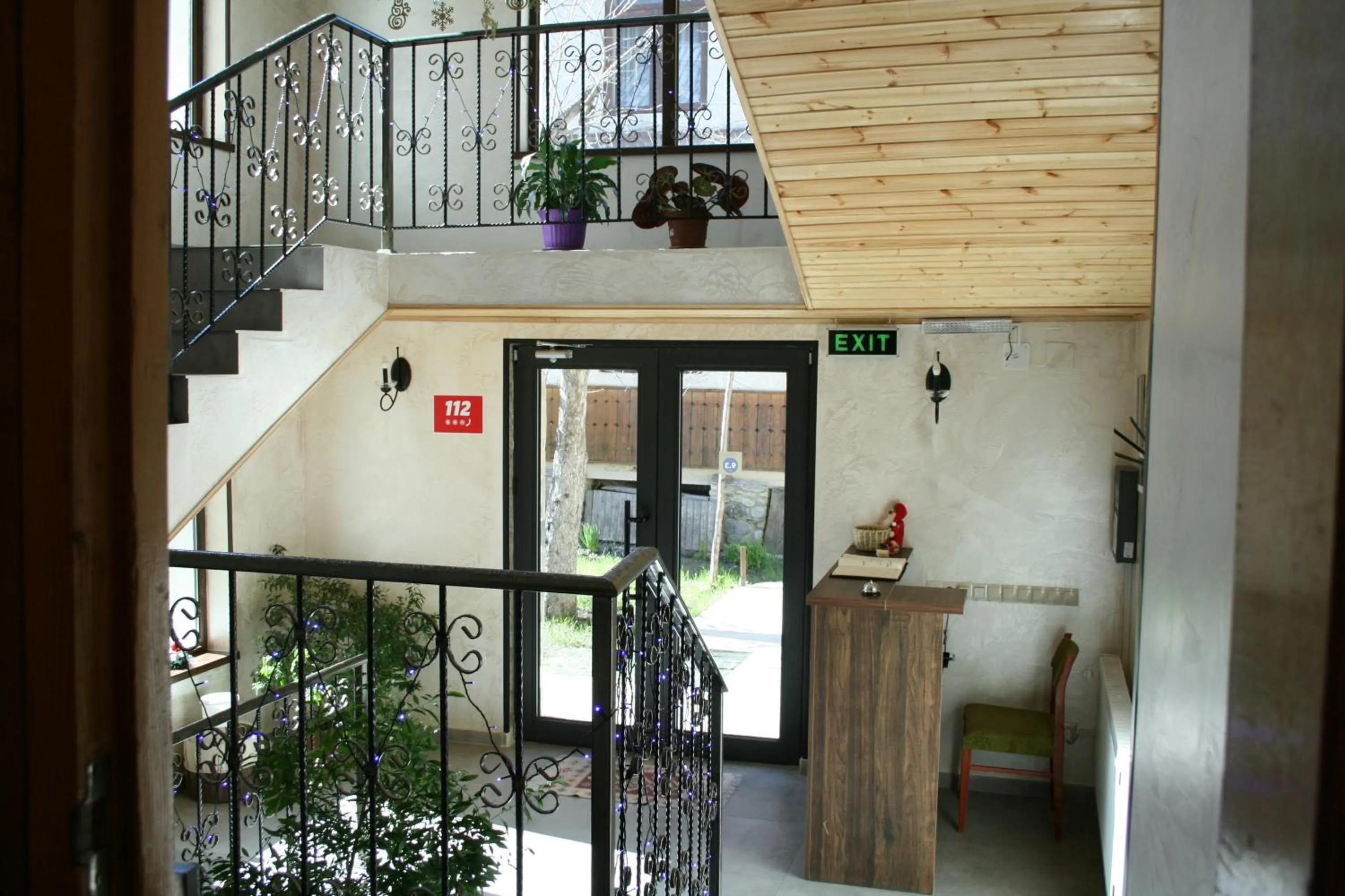 Patio in Hotel Elite House