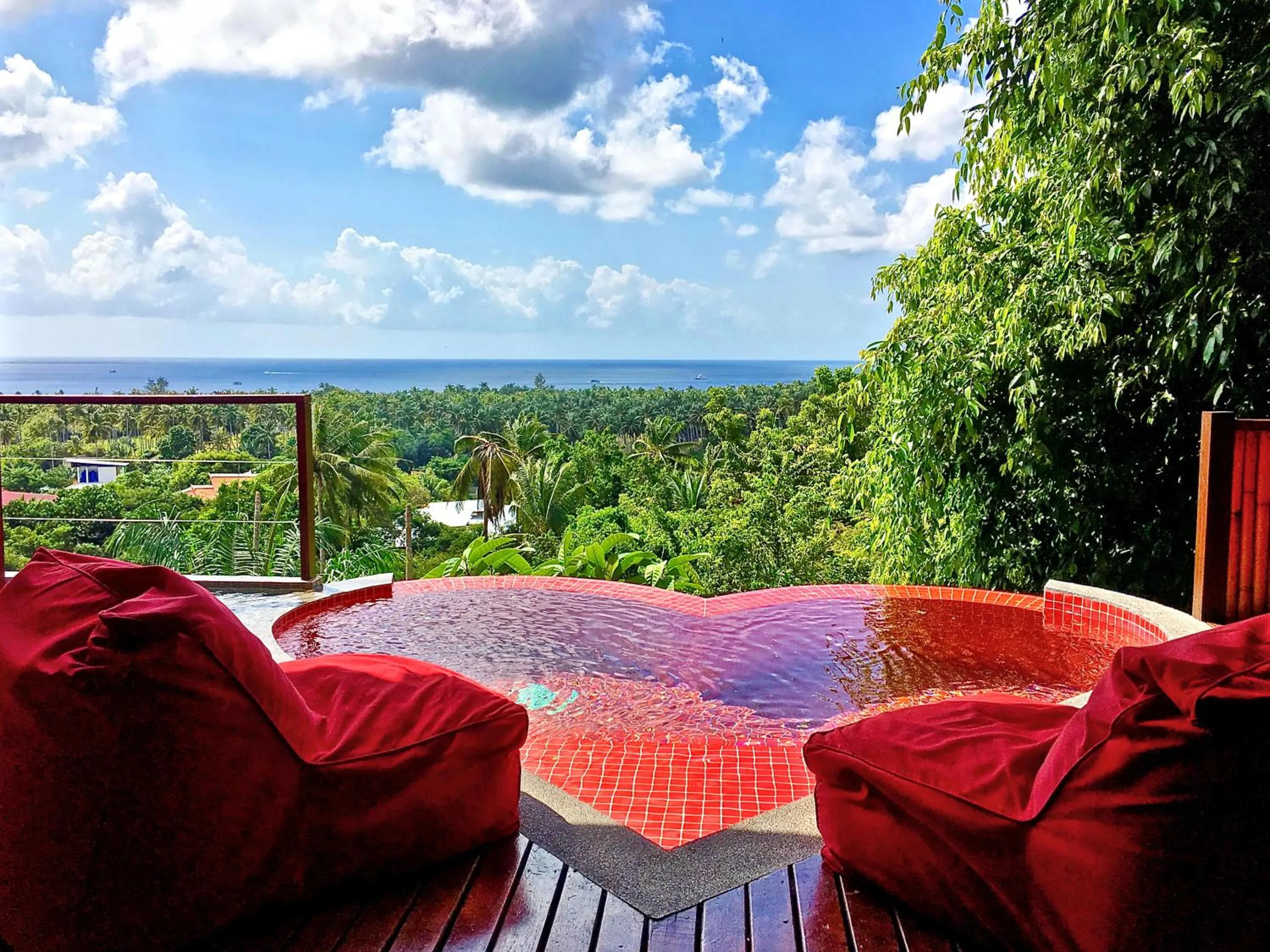 Sea view in The Place Luxury Boutique Villas