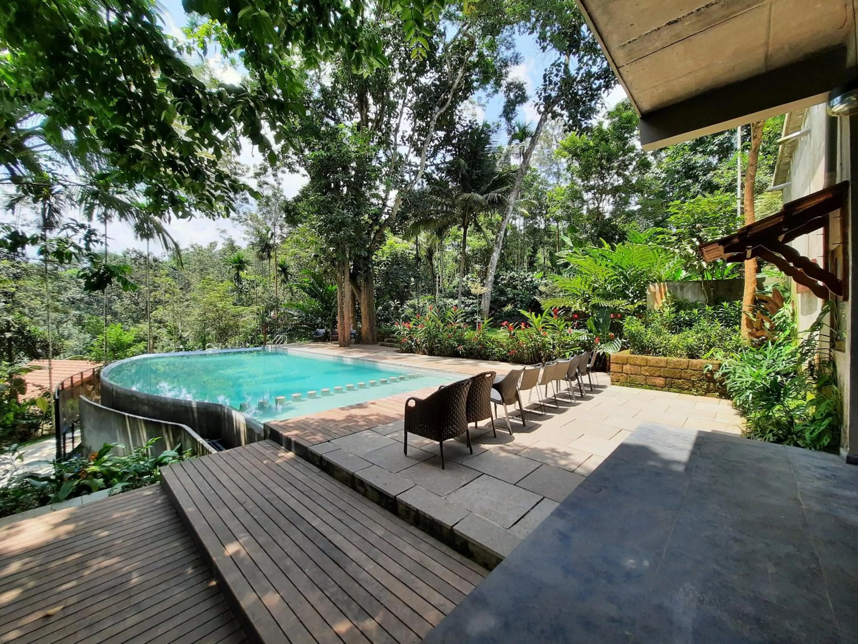 Swimming pool in Willow Resorts Wayanad