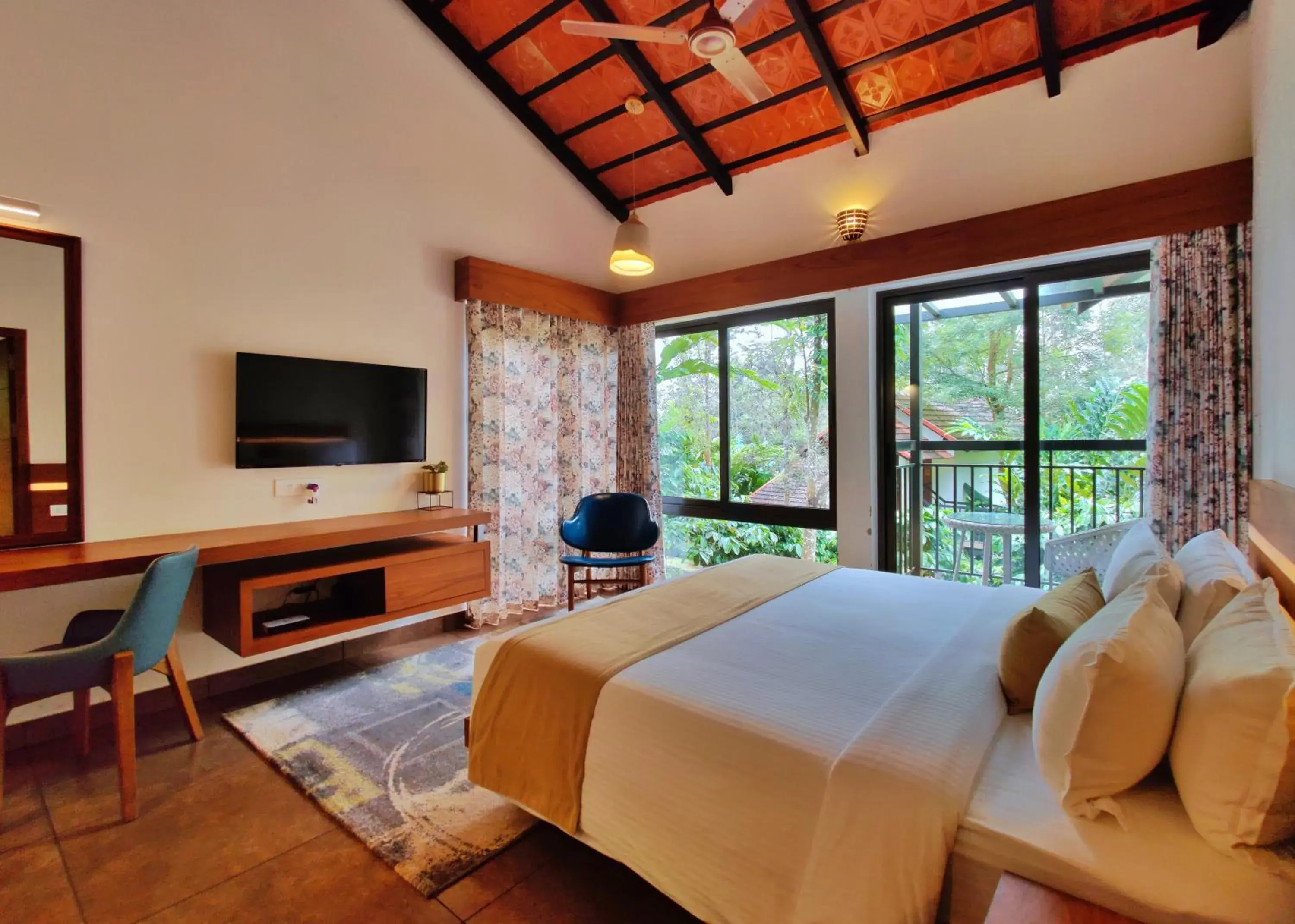 Deluxe Double Room in Willow Resorts Wayanad Deluxe Double Room in Willow Resorts Wayanad