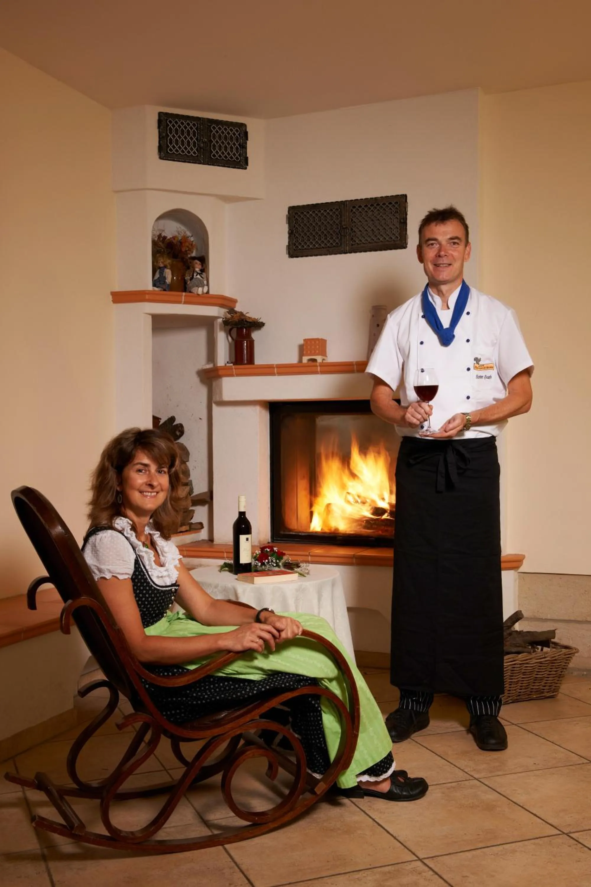 Lobby or reception in Landhotel Zum Erbgericht