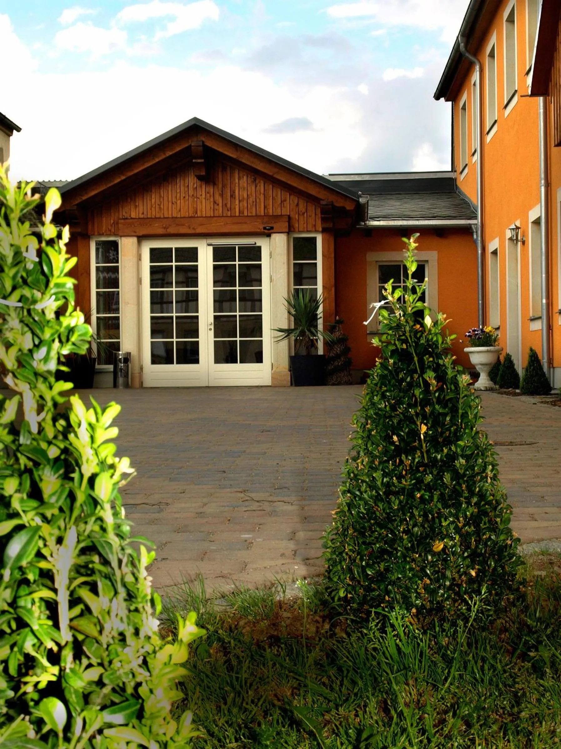 Patio in Landhotel Zum Erbgericht