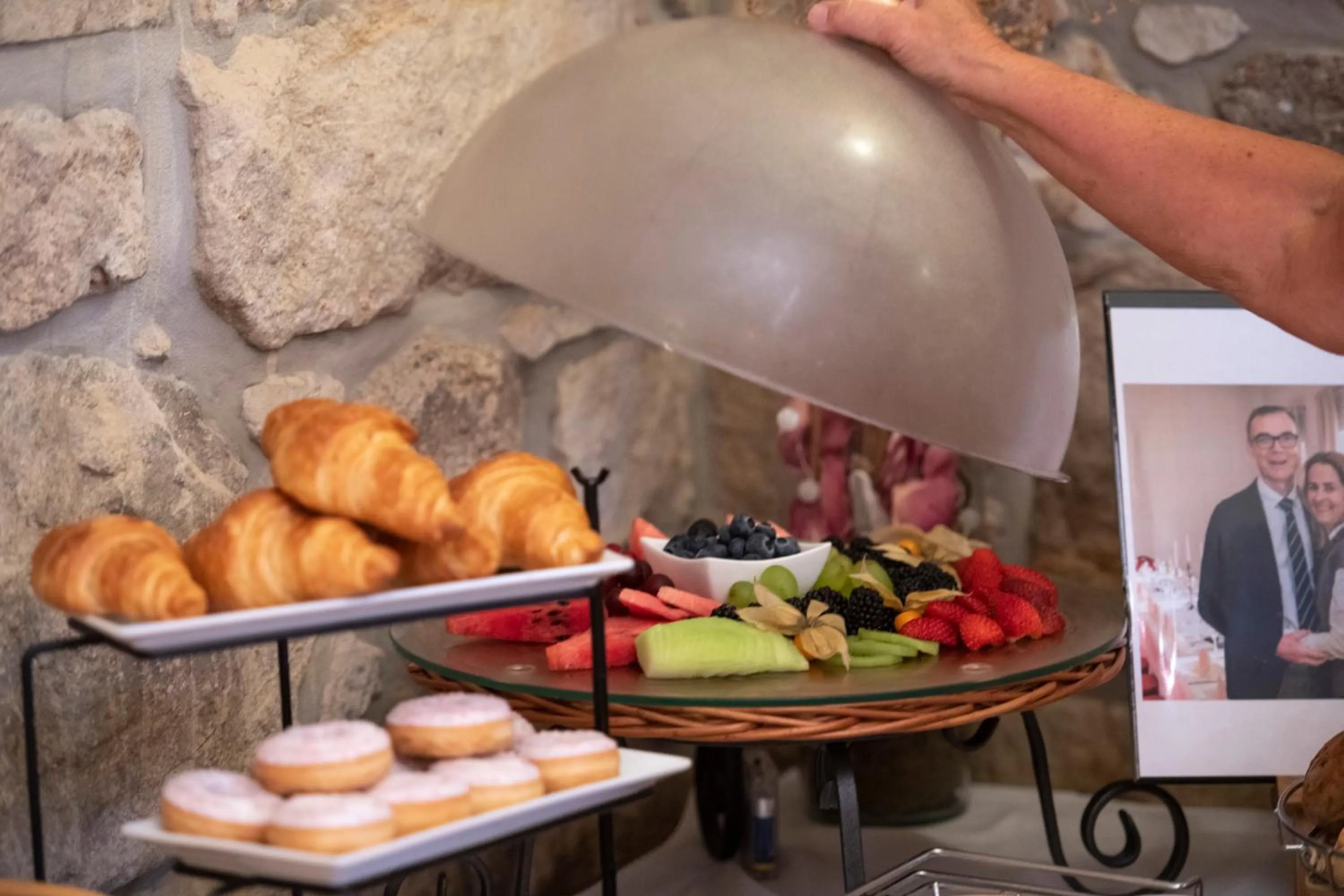 Breakfast in Landhotel Zum Erbgericht