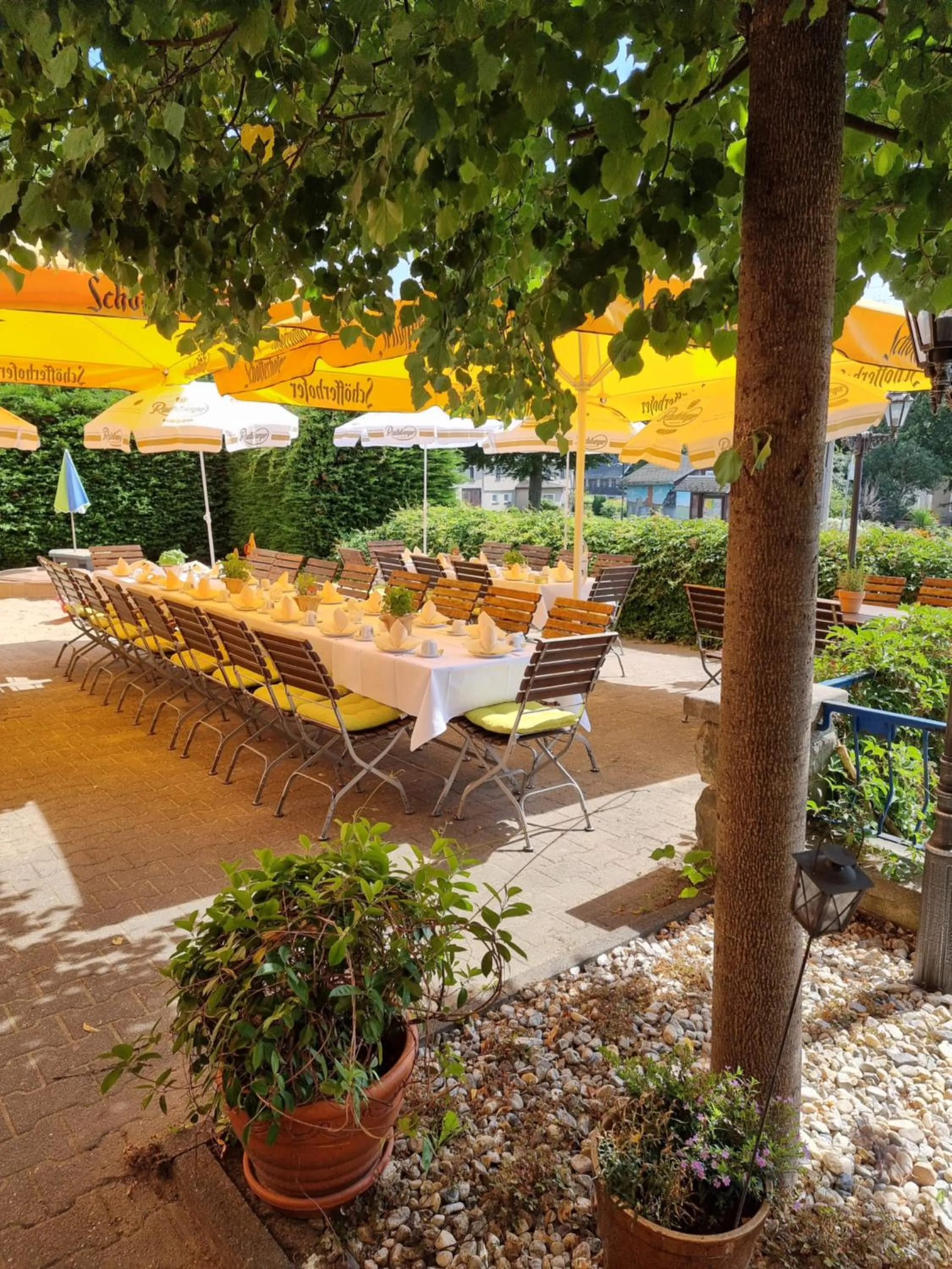 Balcony/Terrace in Landhotel Zum Erbgericht