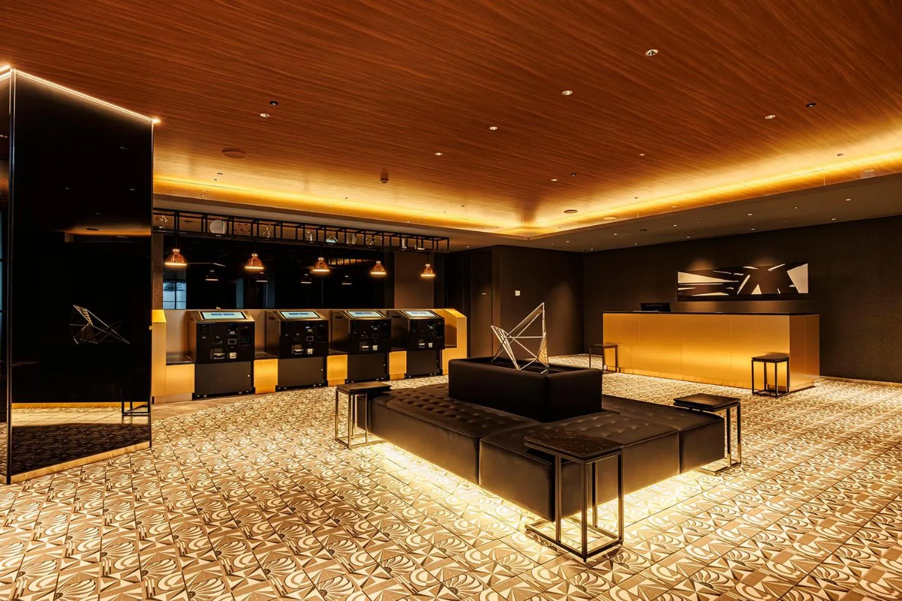 Lobby or reception in Hotel Metropolitan Tokyo Haneda