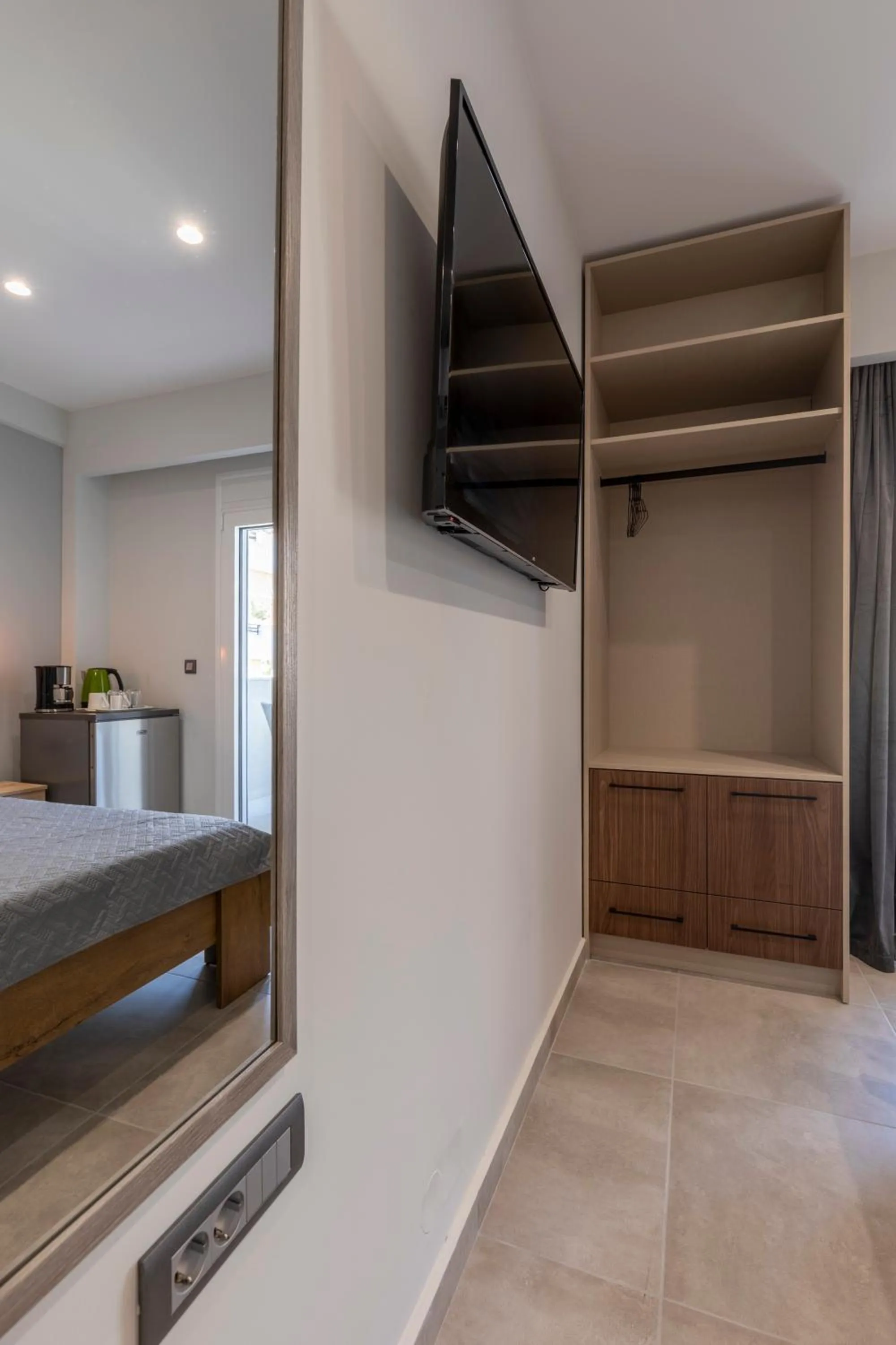 Bed in Tertsa Suites