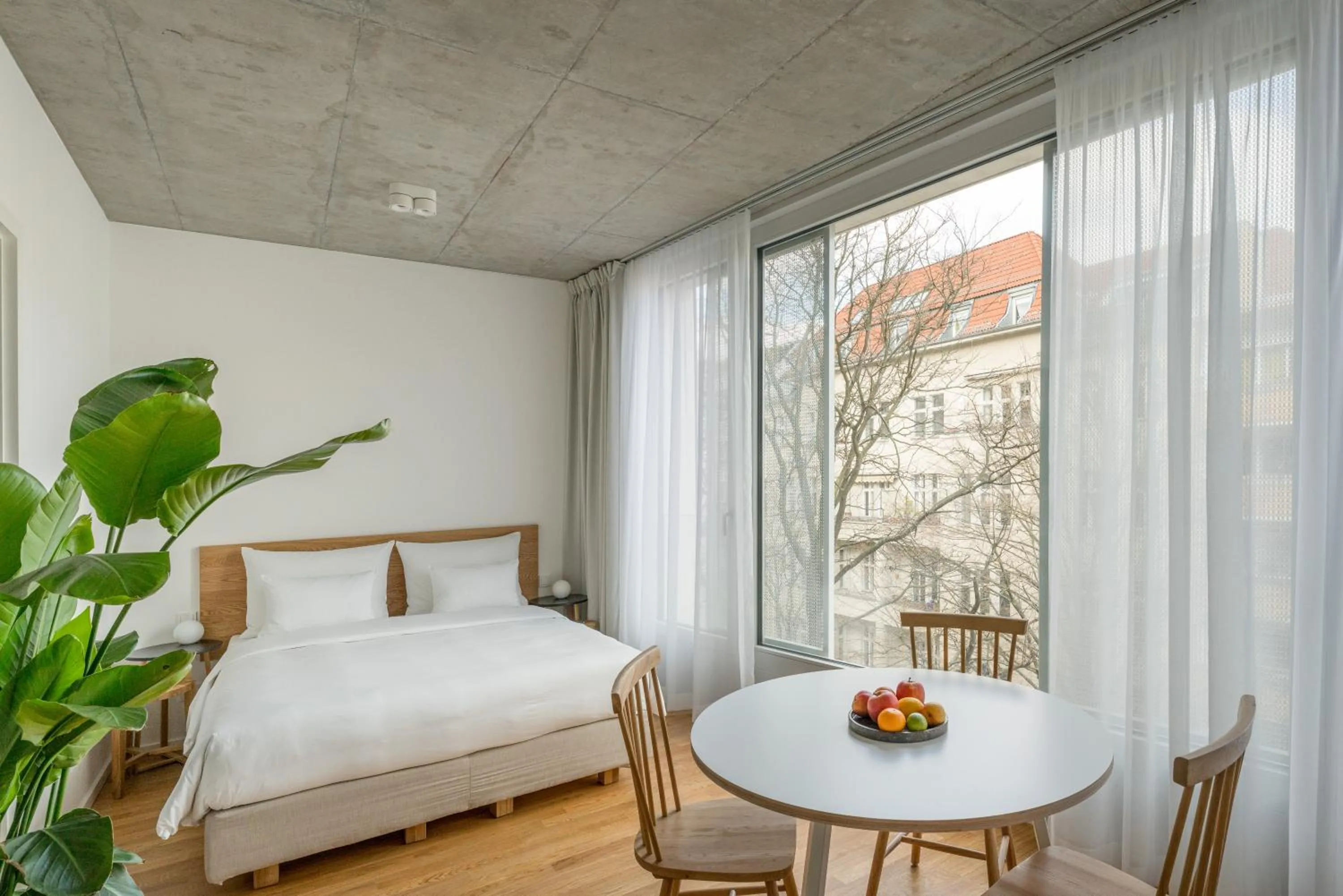 Bed in Carlotta Apartments