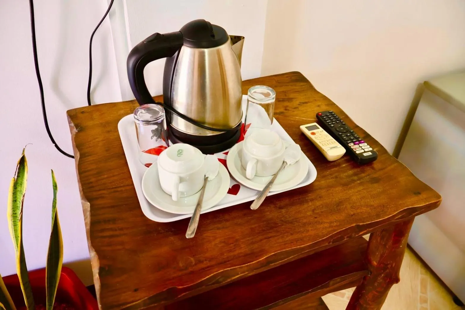Coffee/tea facilities in CHIISAI NATSU RESORT