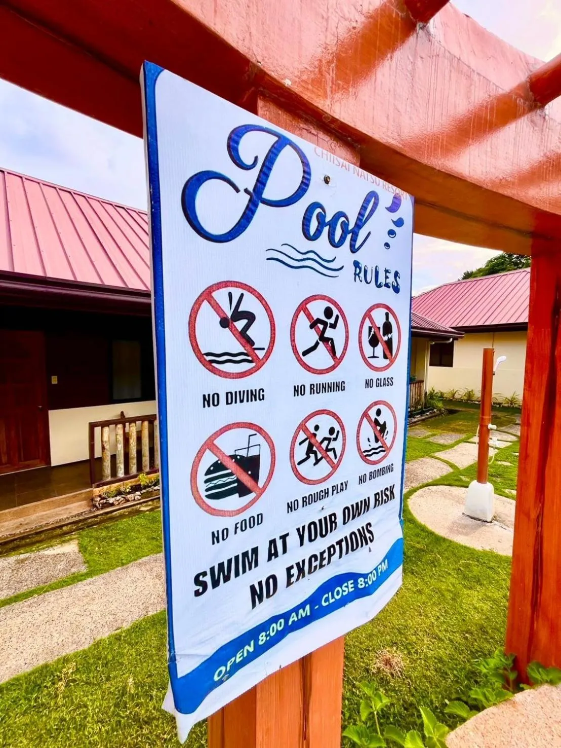 Swimming pool in CHIISAI NATSU RESORT