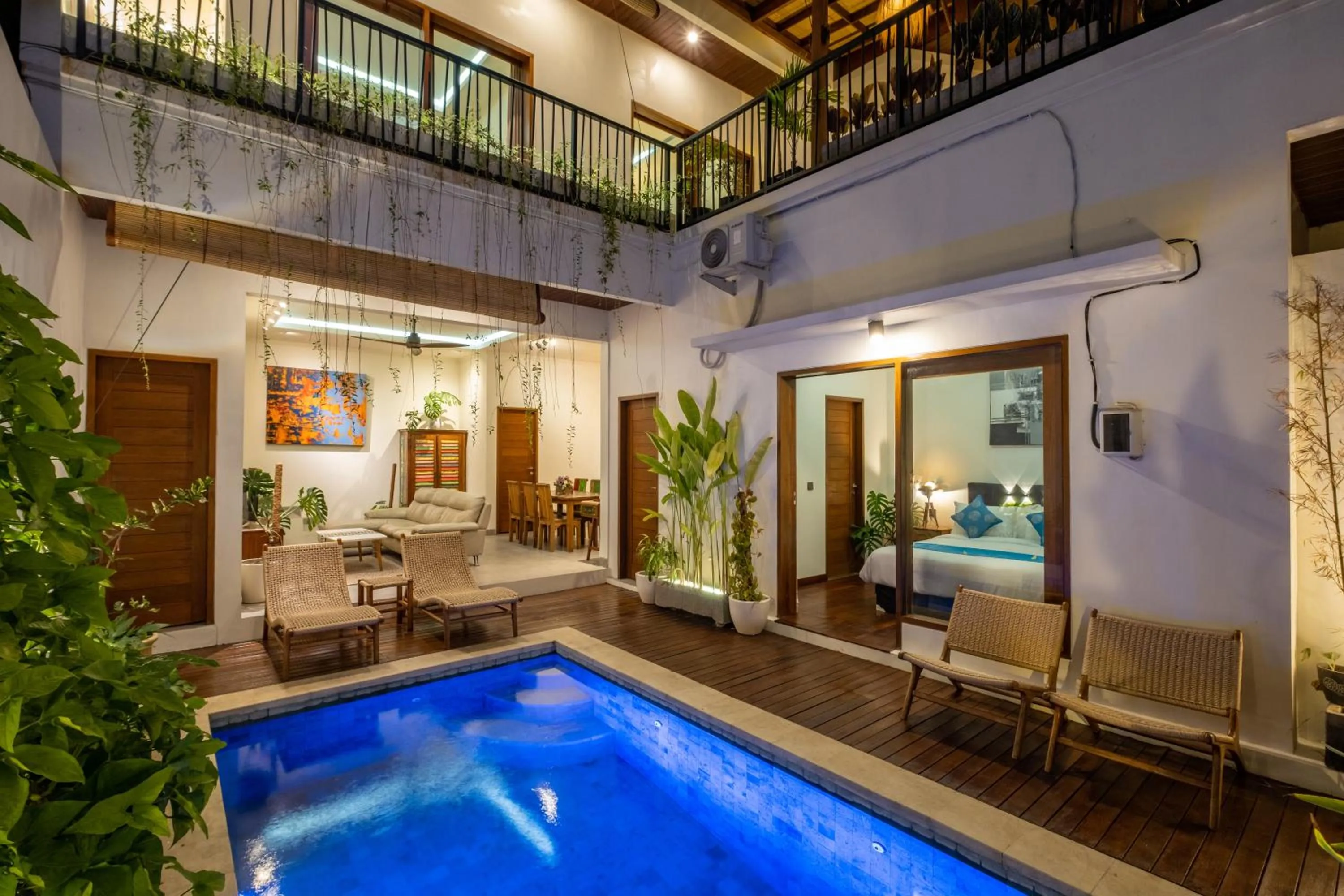 Living room in Erna Villa