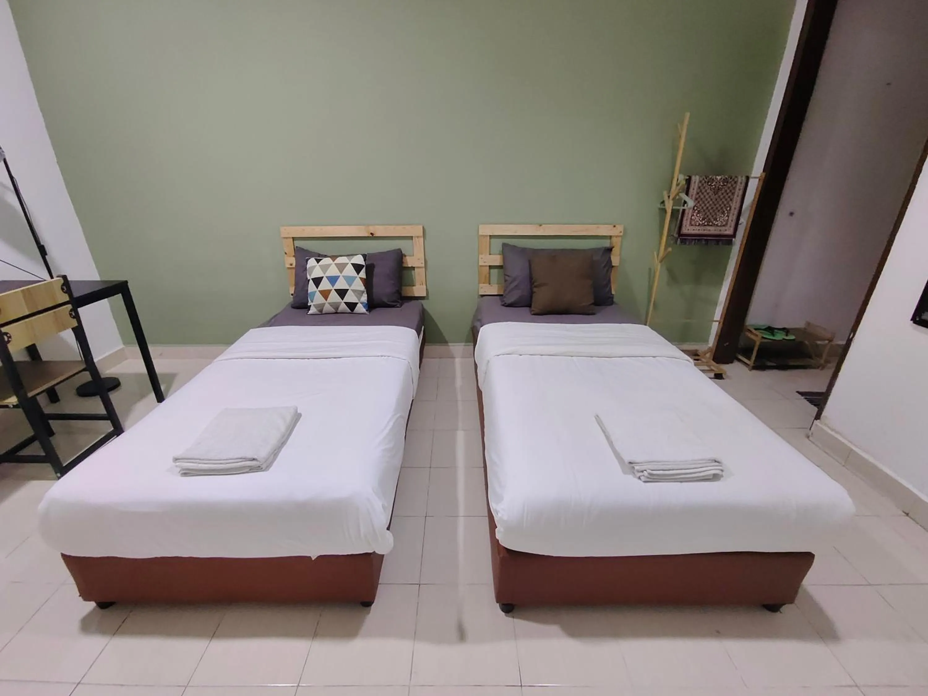 Bed in Suite Us Guesthouse Kubang Kerian