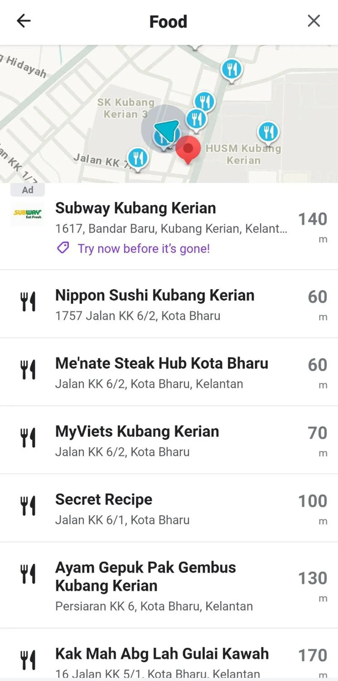 Text overlay in Suite Us Guesthouse Kubang Kerian