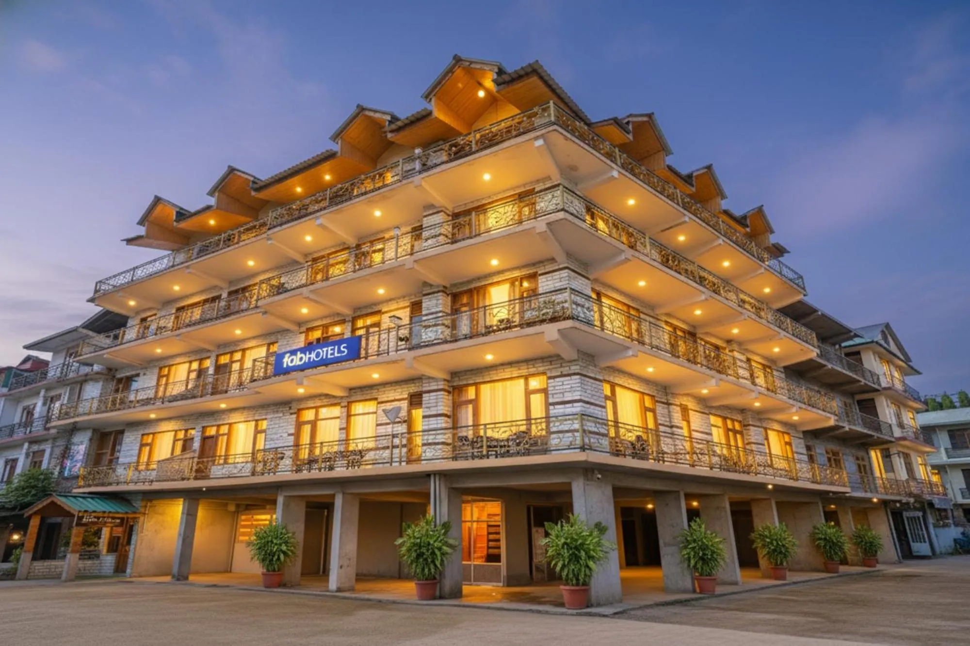 Property building in FabHotel Anant Meadows