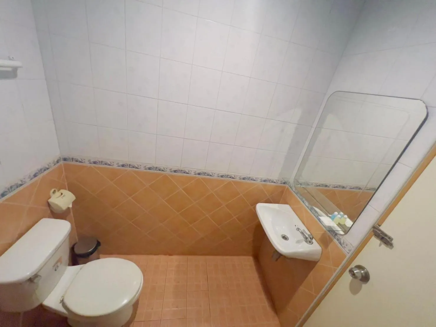 Toilet in Blue Planet Hotel