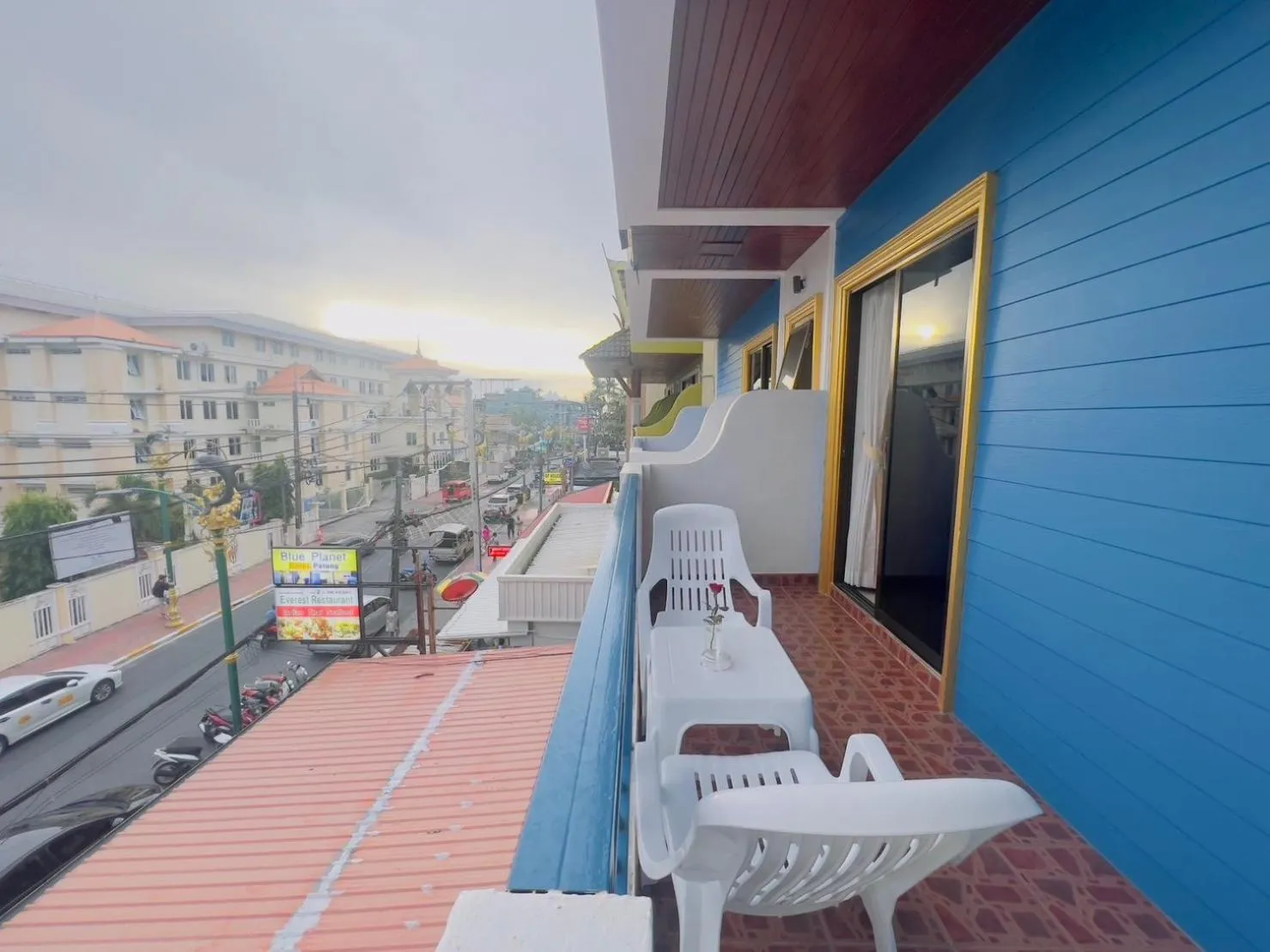 Balcony/Terrace in Blue Planet Hotel