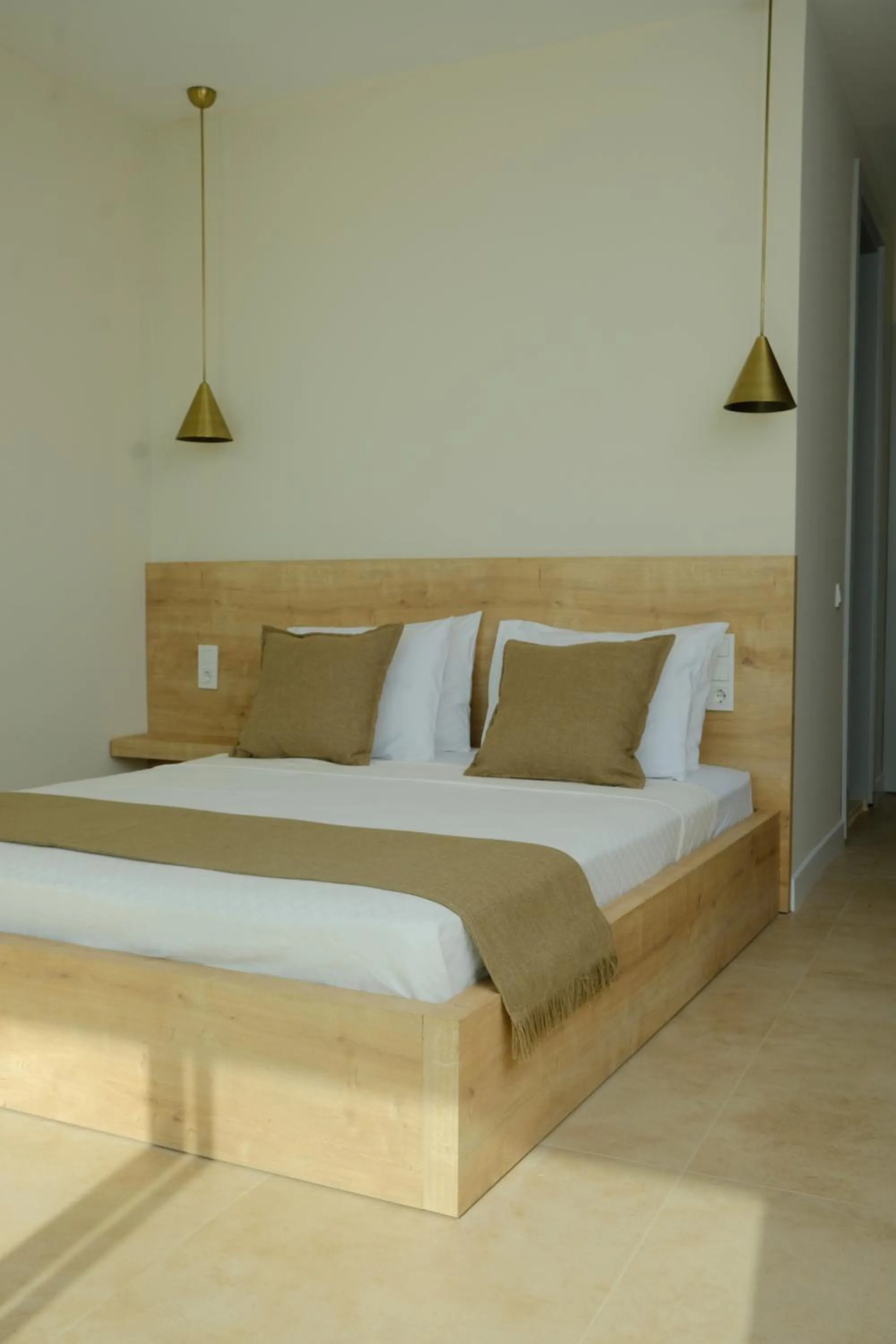 Bed in Kaktus Suites