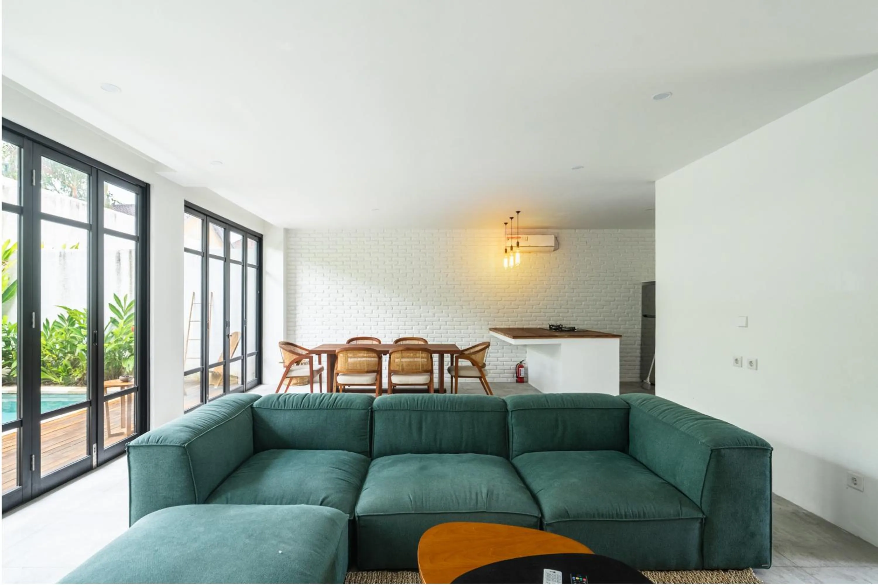 Living room in Umalas Living Villa