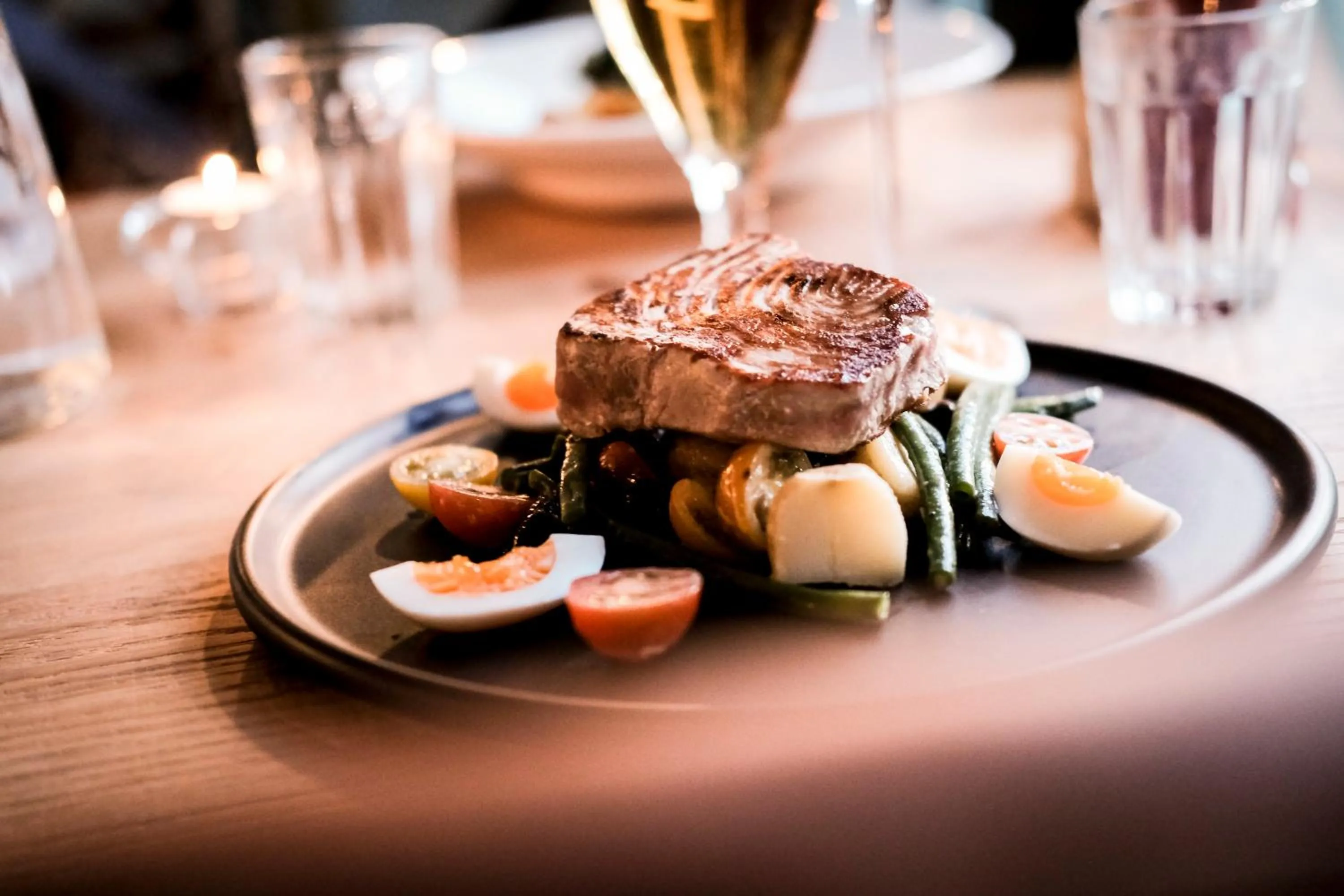 Food close-up in Fisherman's Haunt Hotel