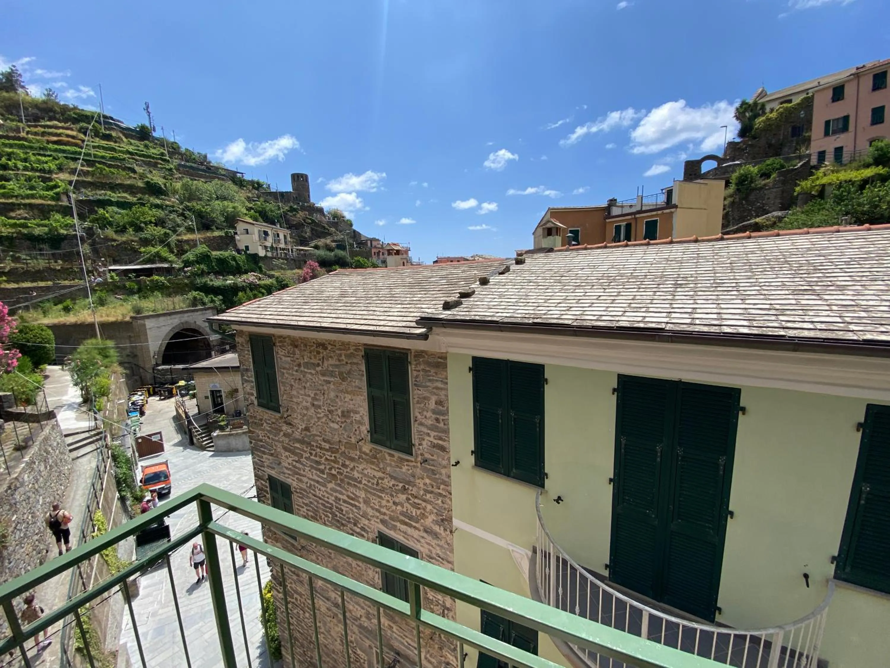 Street view in Pensione Sorriso