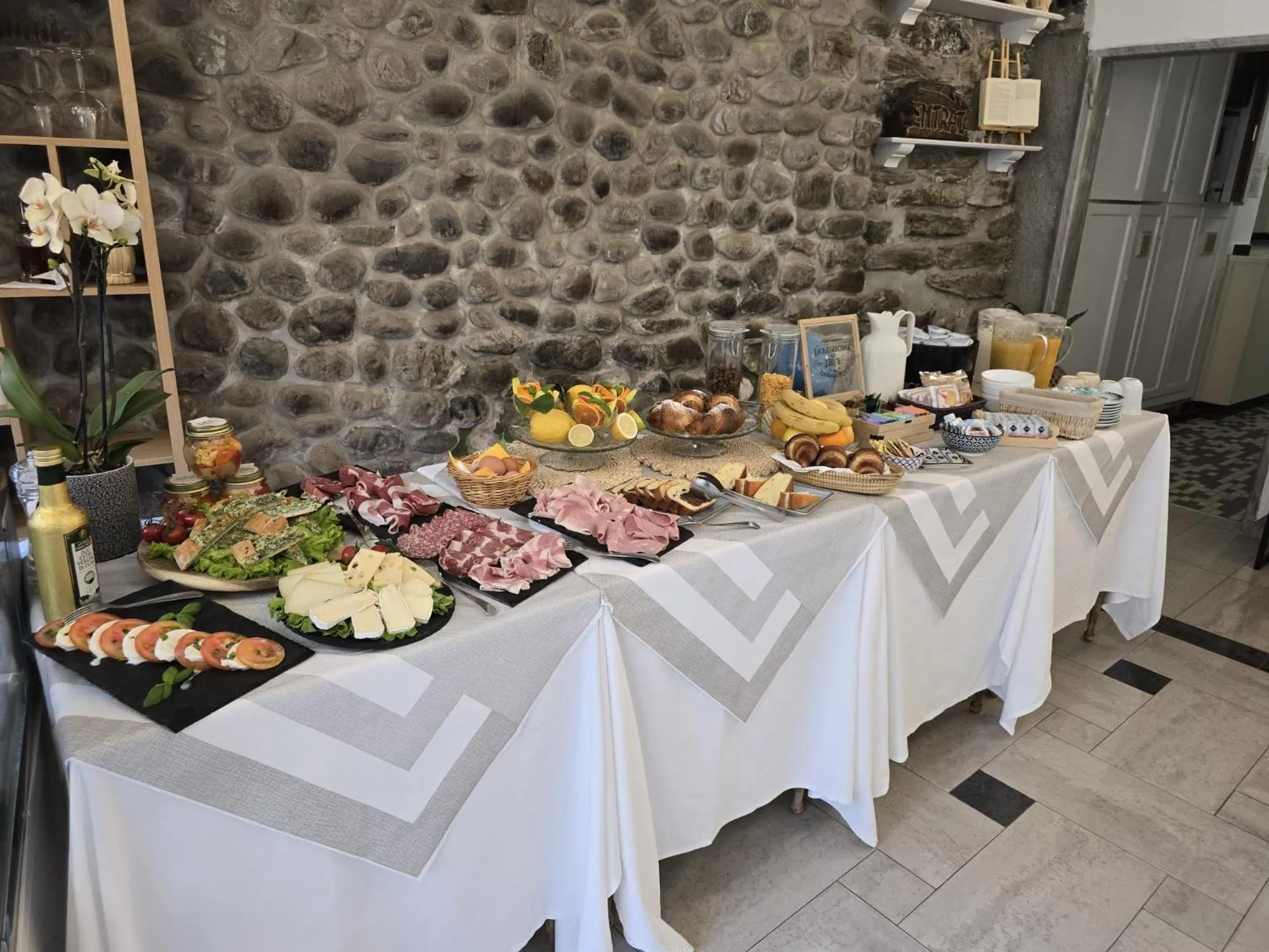 Breakfast in Pensione Sorriso