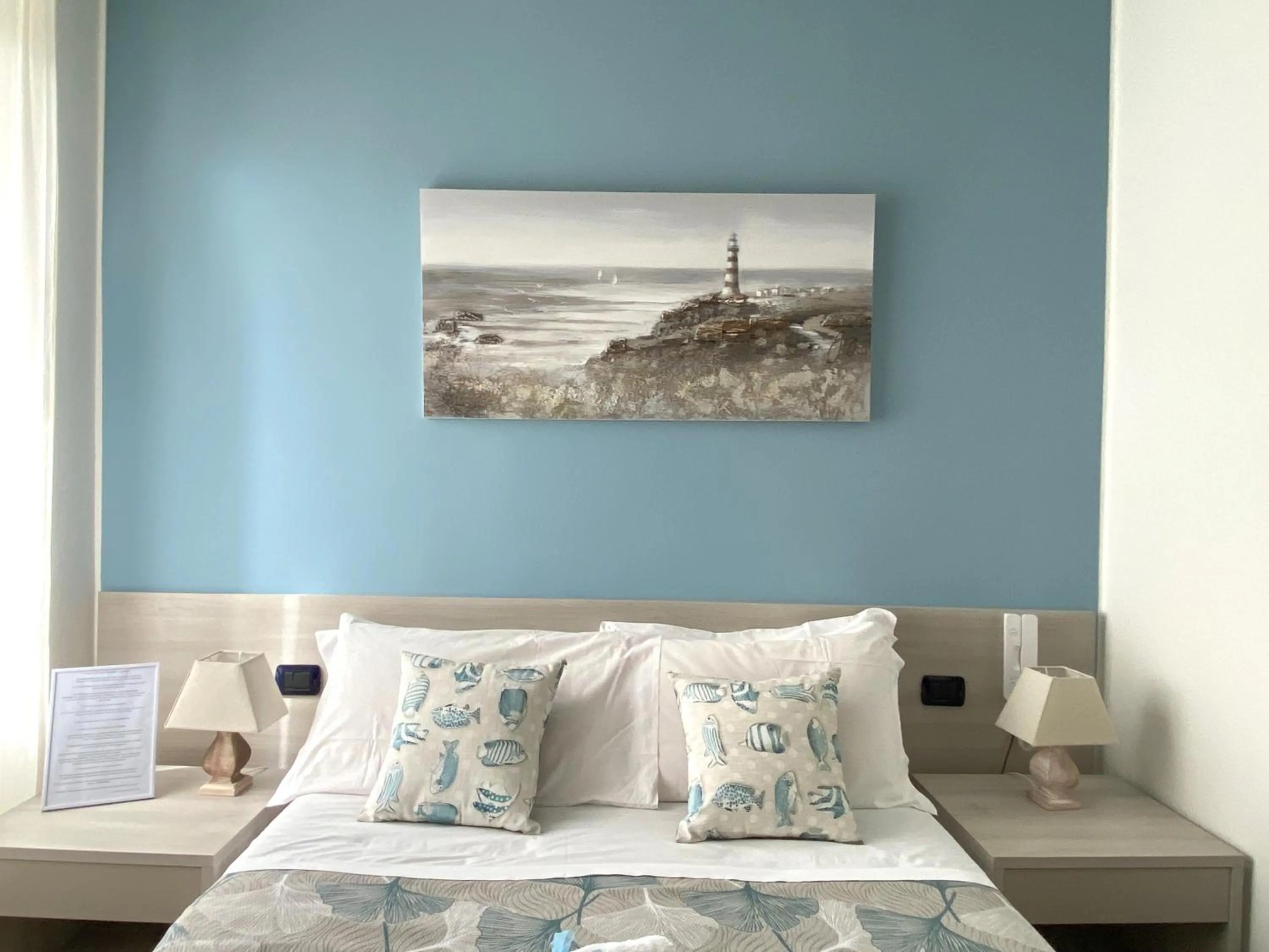 Photo of the whole room, Bed in Pensione Sorriso