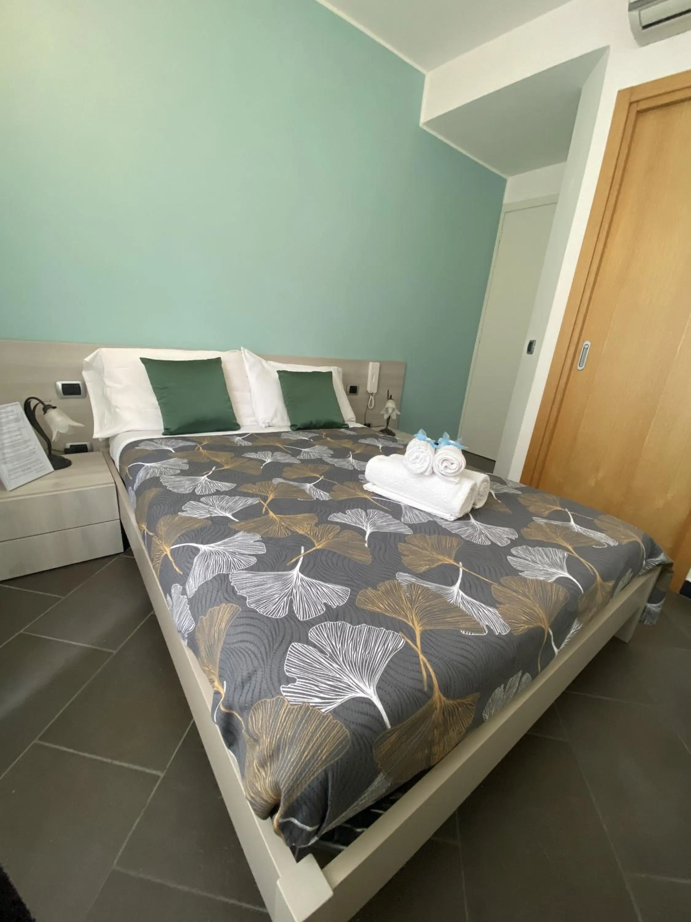 Bed in Pensione Sorriso