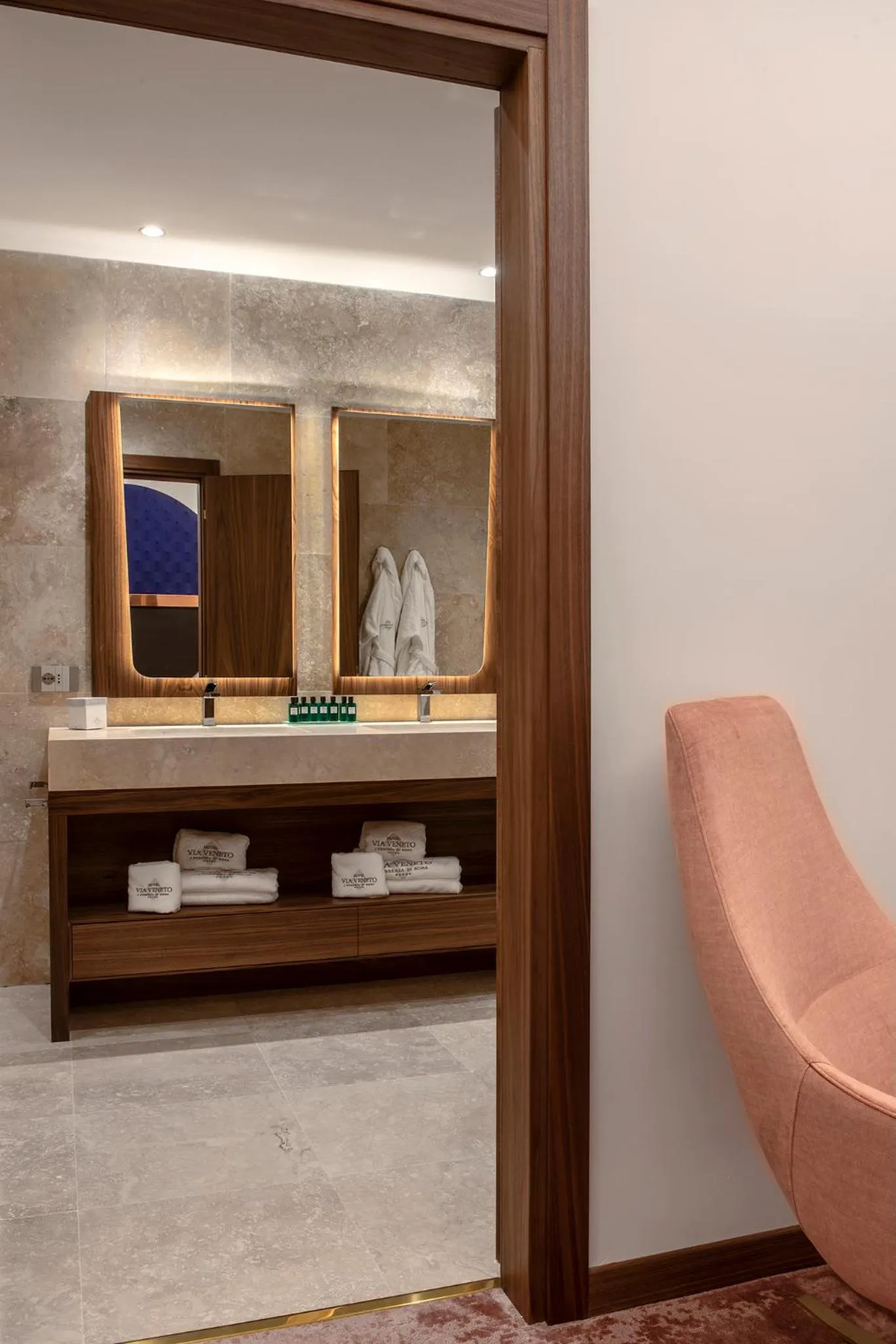 Bathroom in Hotel Via Veneto