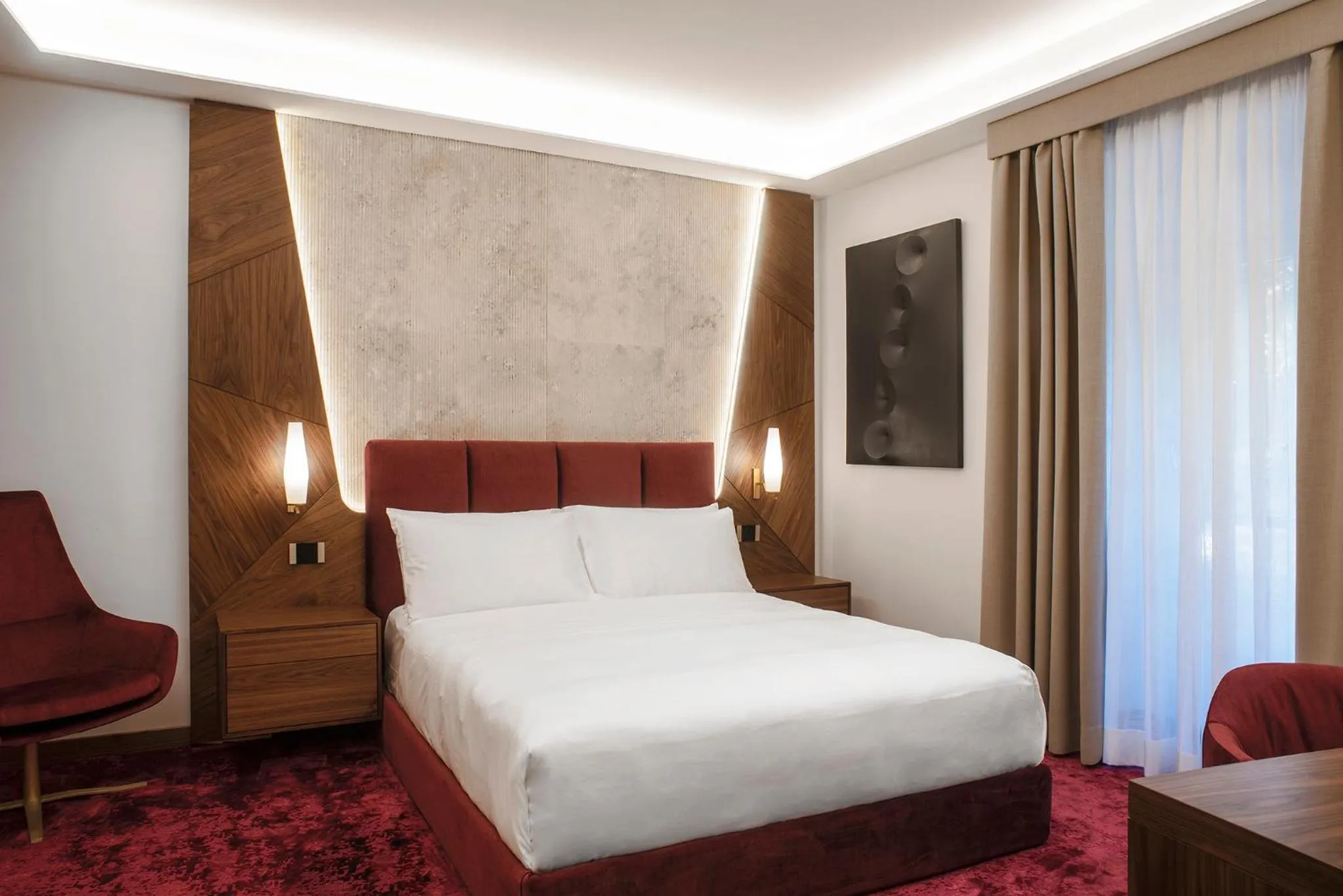 Bed in Hotel Via Veneto