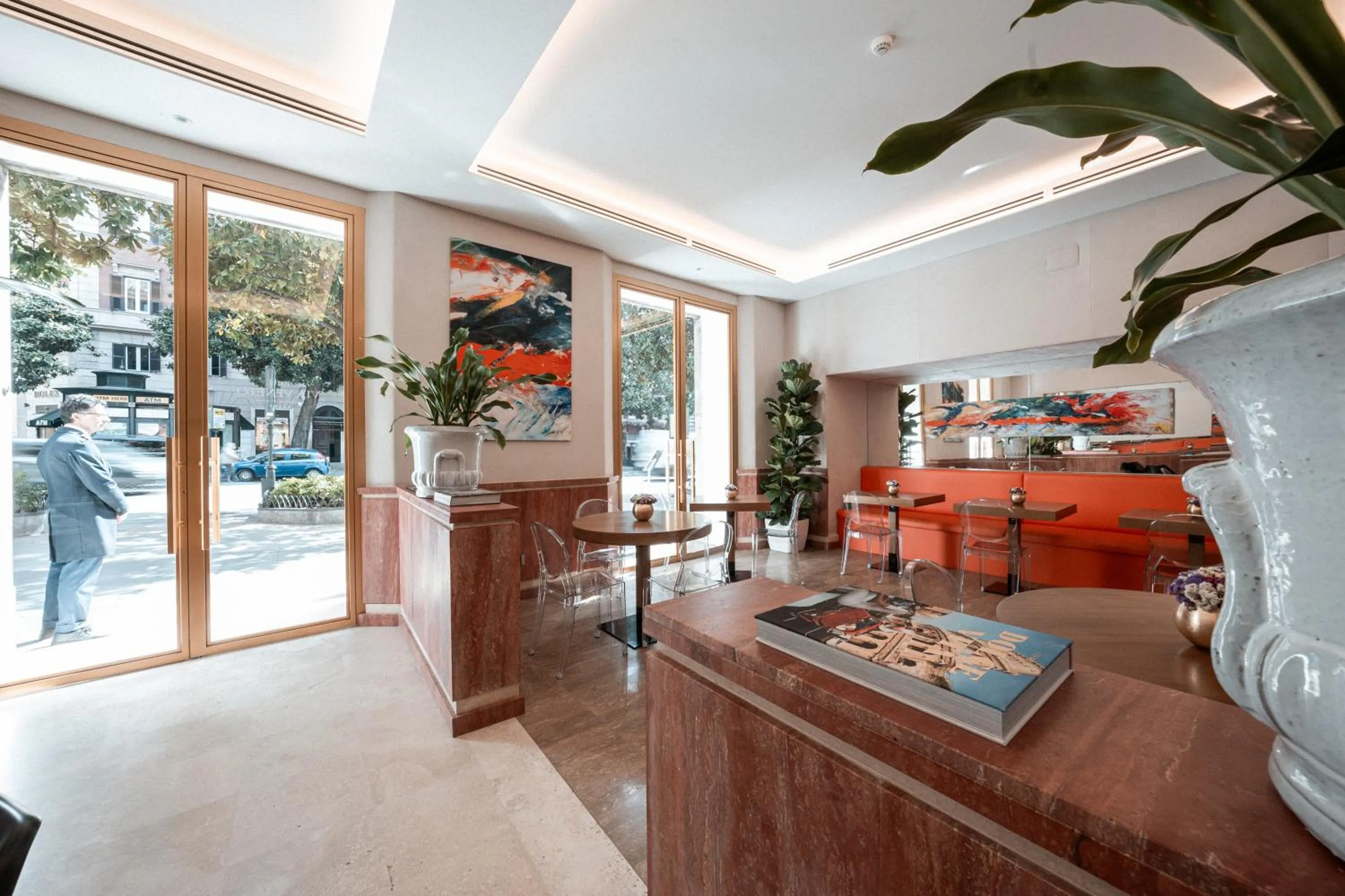 Lobby or reception in Hotel Via Veneto