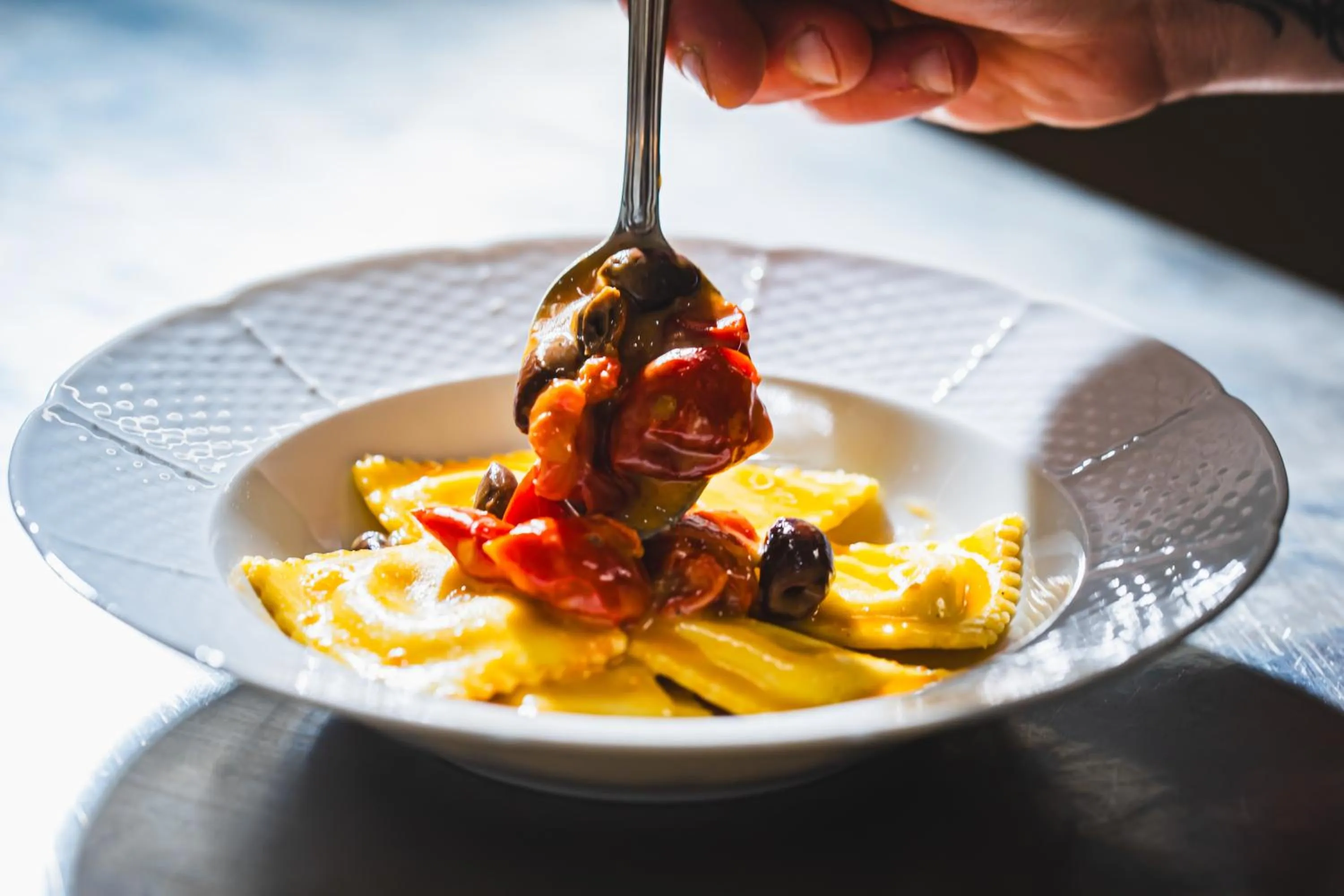 Restaurant/places to eat in Hotel Via Veneto