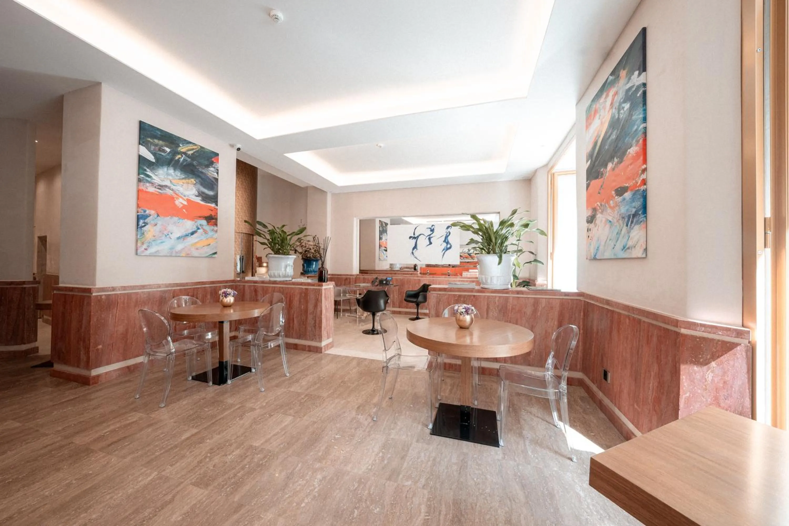 Lobby or reception in Hotel Via Veneto