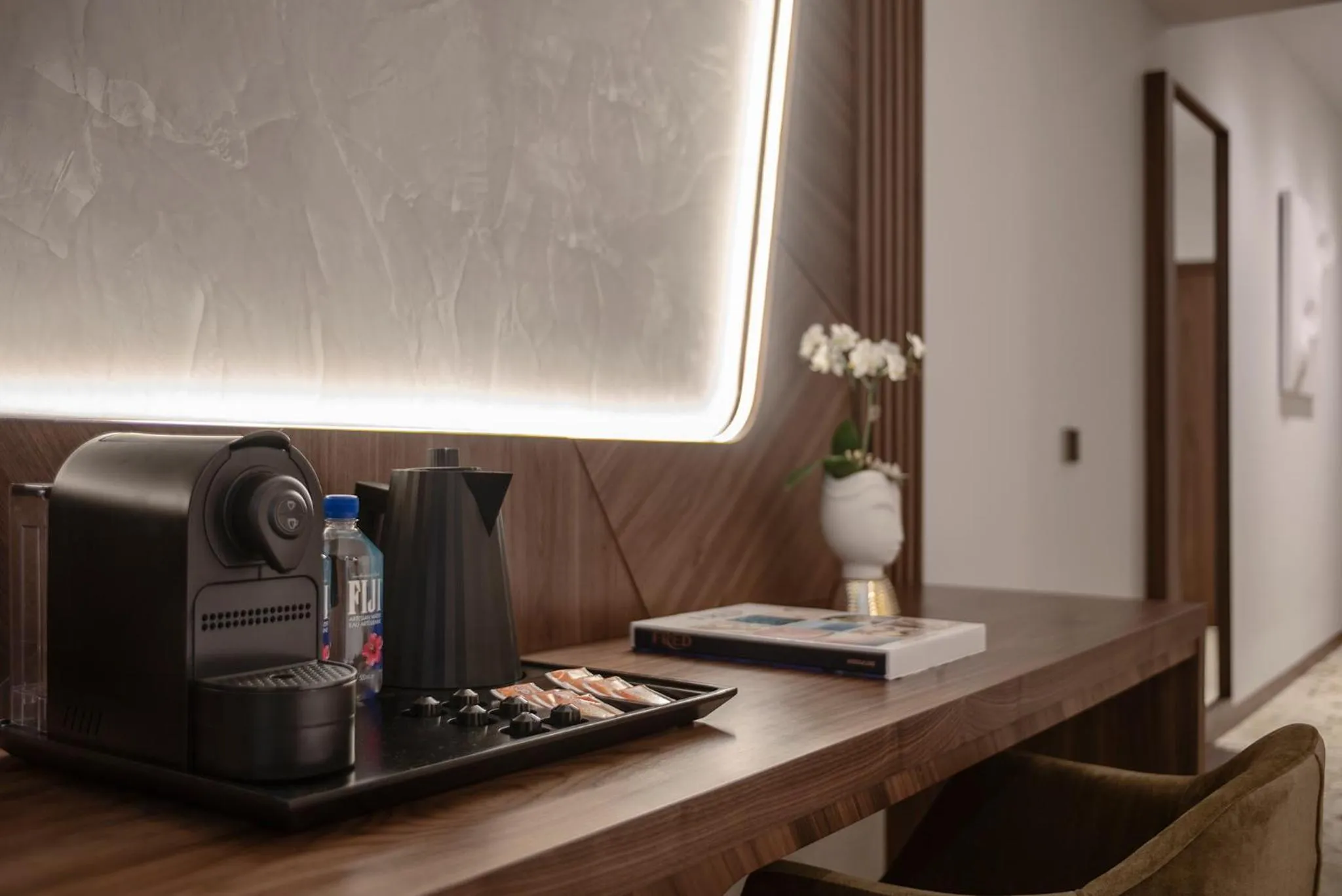 Coffee/tea facilities in Hotel Via Veneto