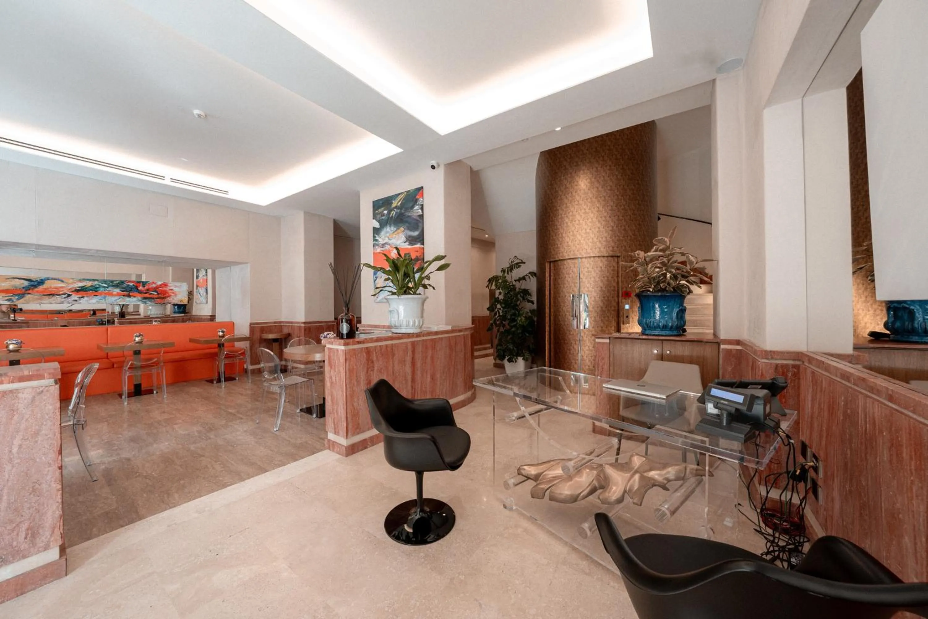 Lobby or reception in Hotel Via Veneto