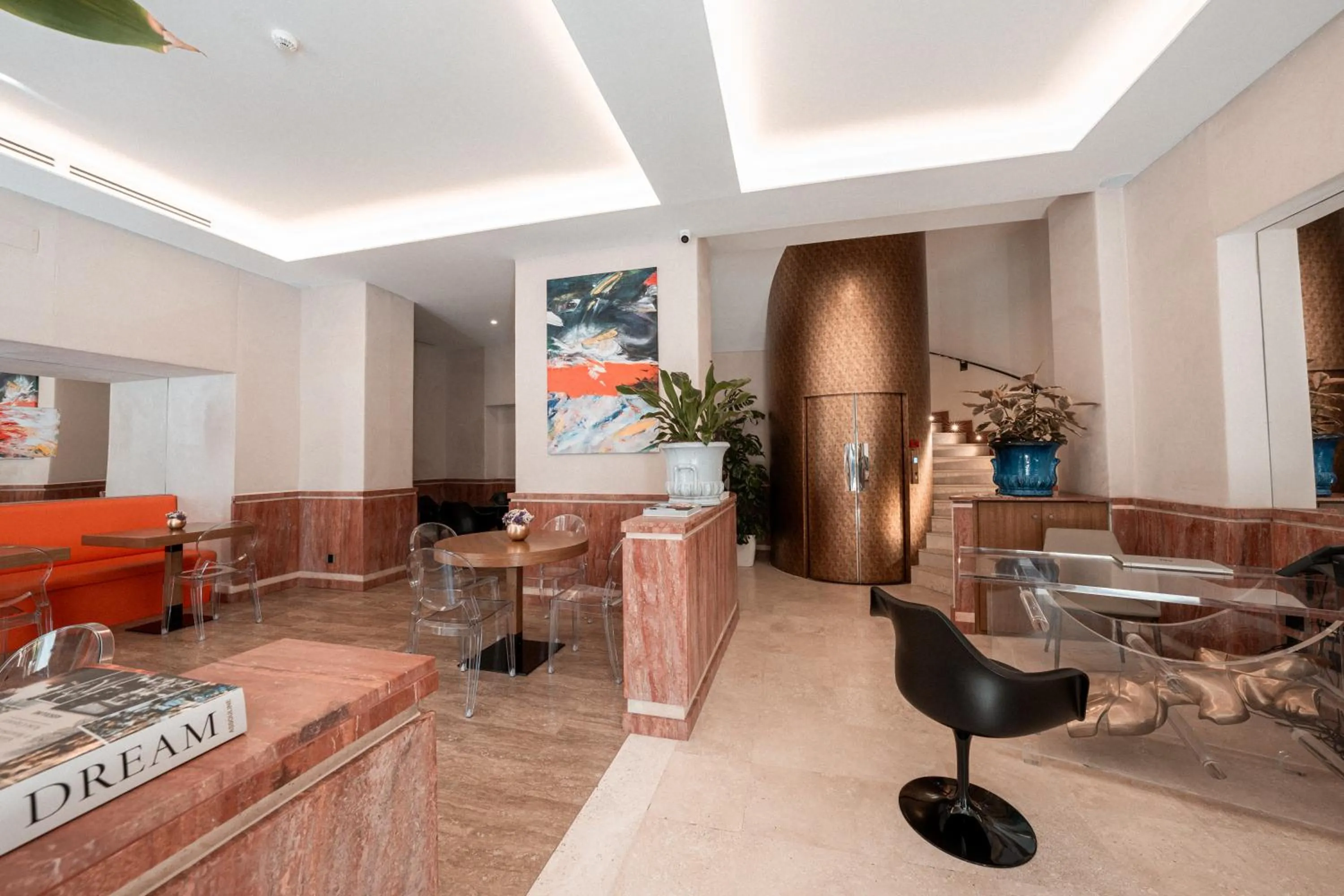 Lobby or reception in Hotel Via Veneto