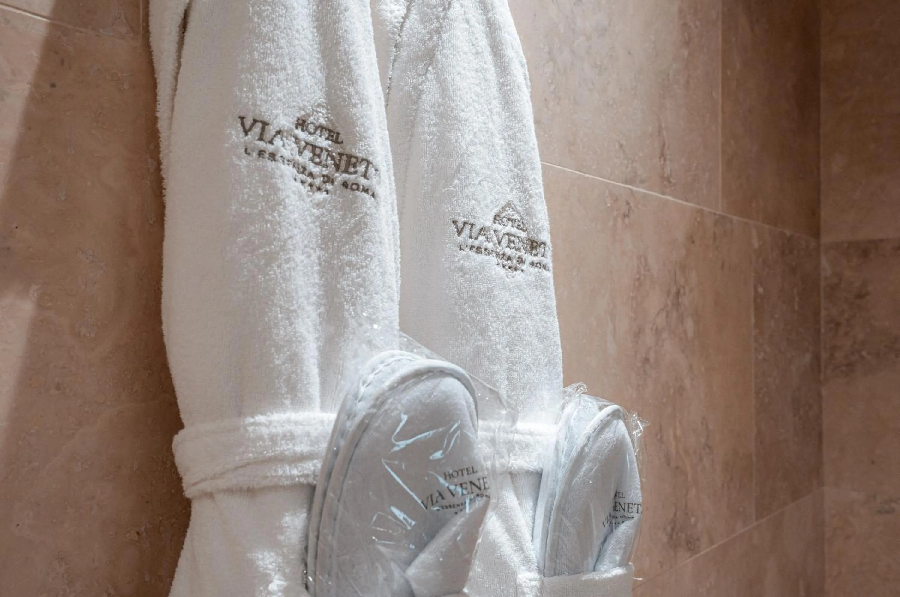 Shower in Hotel Via Veneto