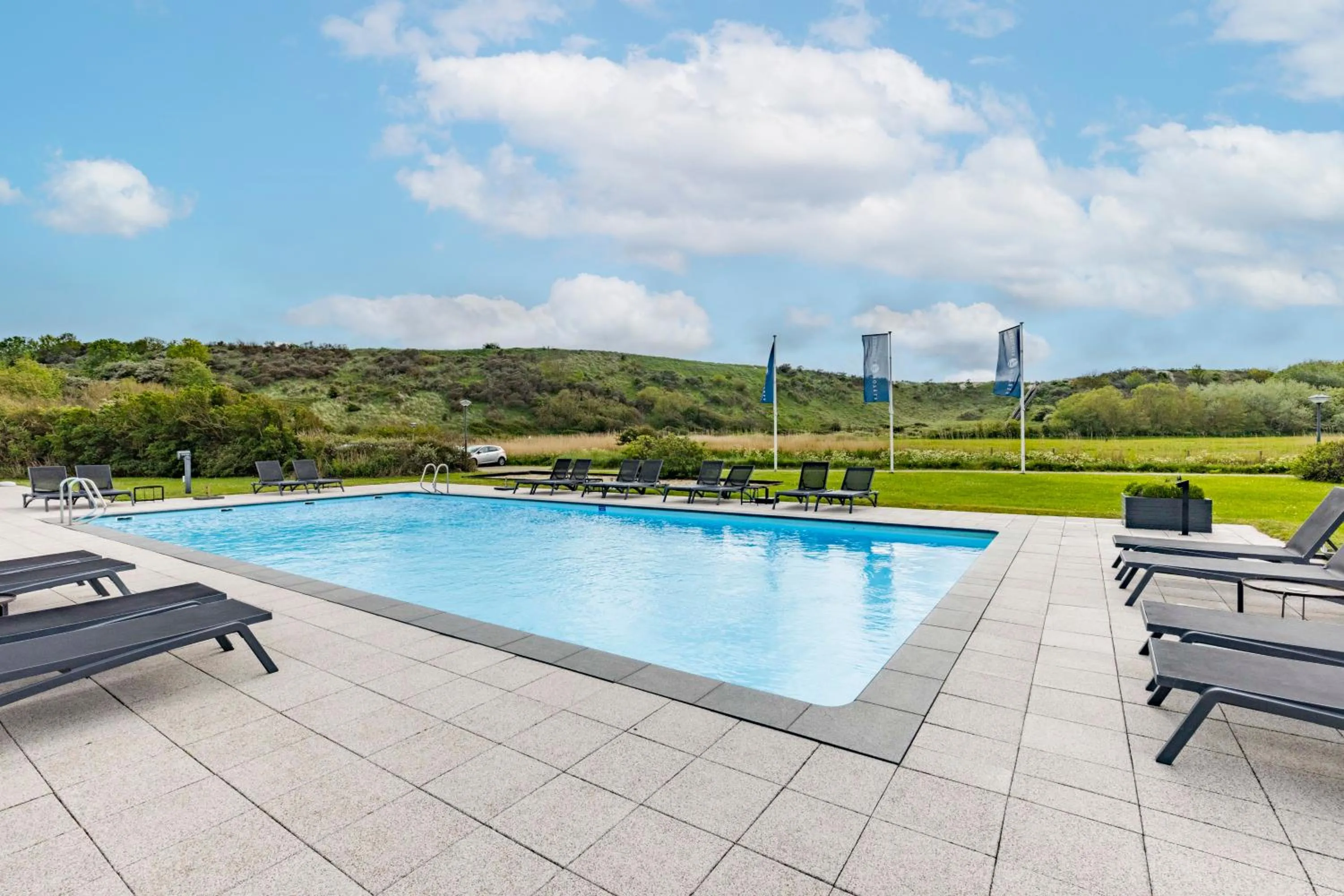 Swimming pool in Fletcher Zuiderduin Beachhotel