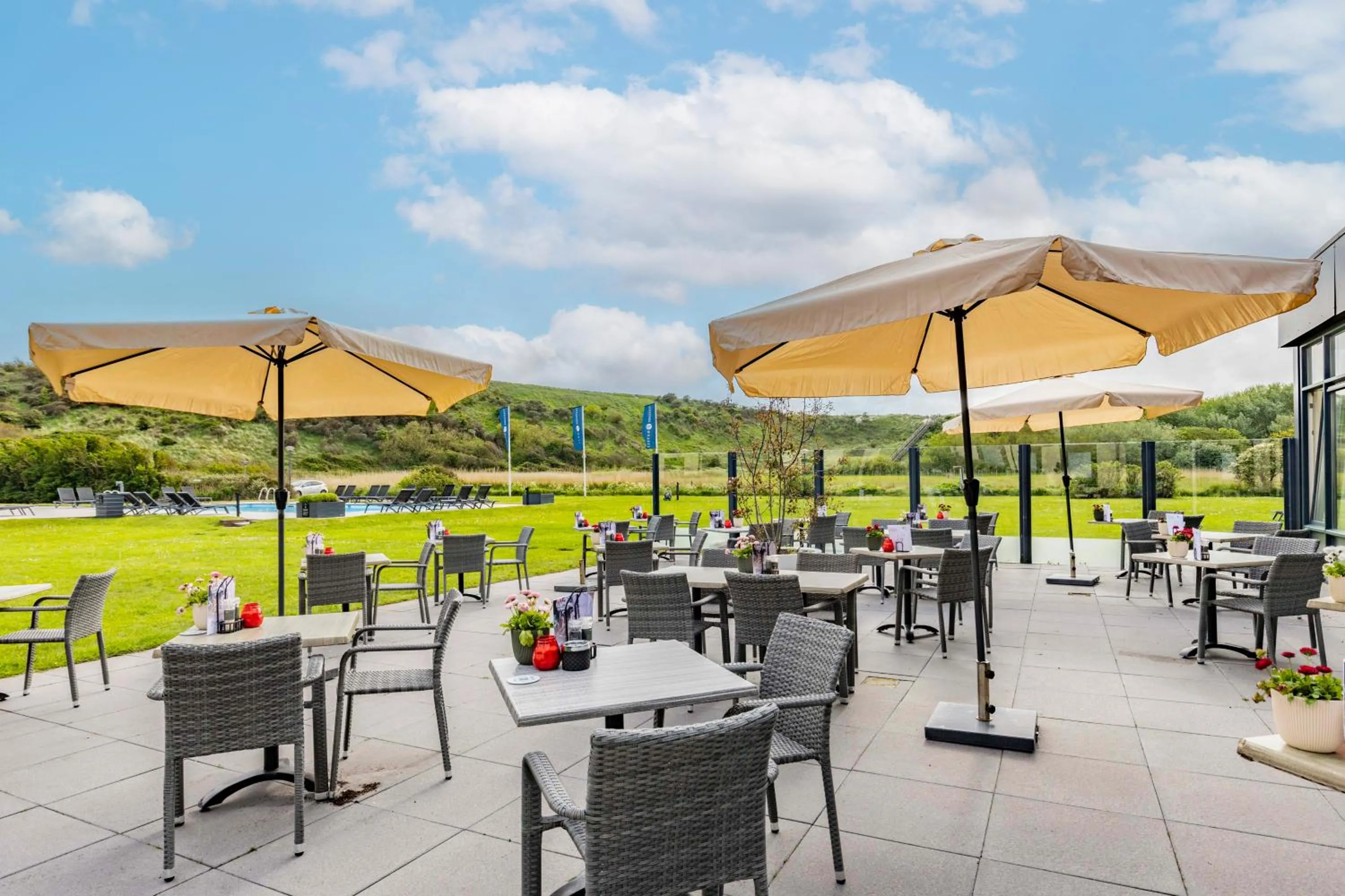 Balcony/Terrace in Fletcher Zuiderduin Beachhotel