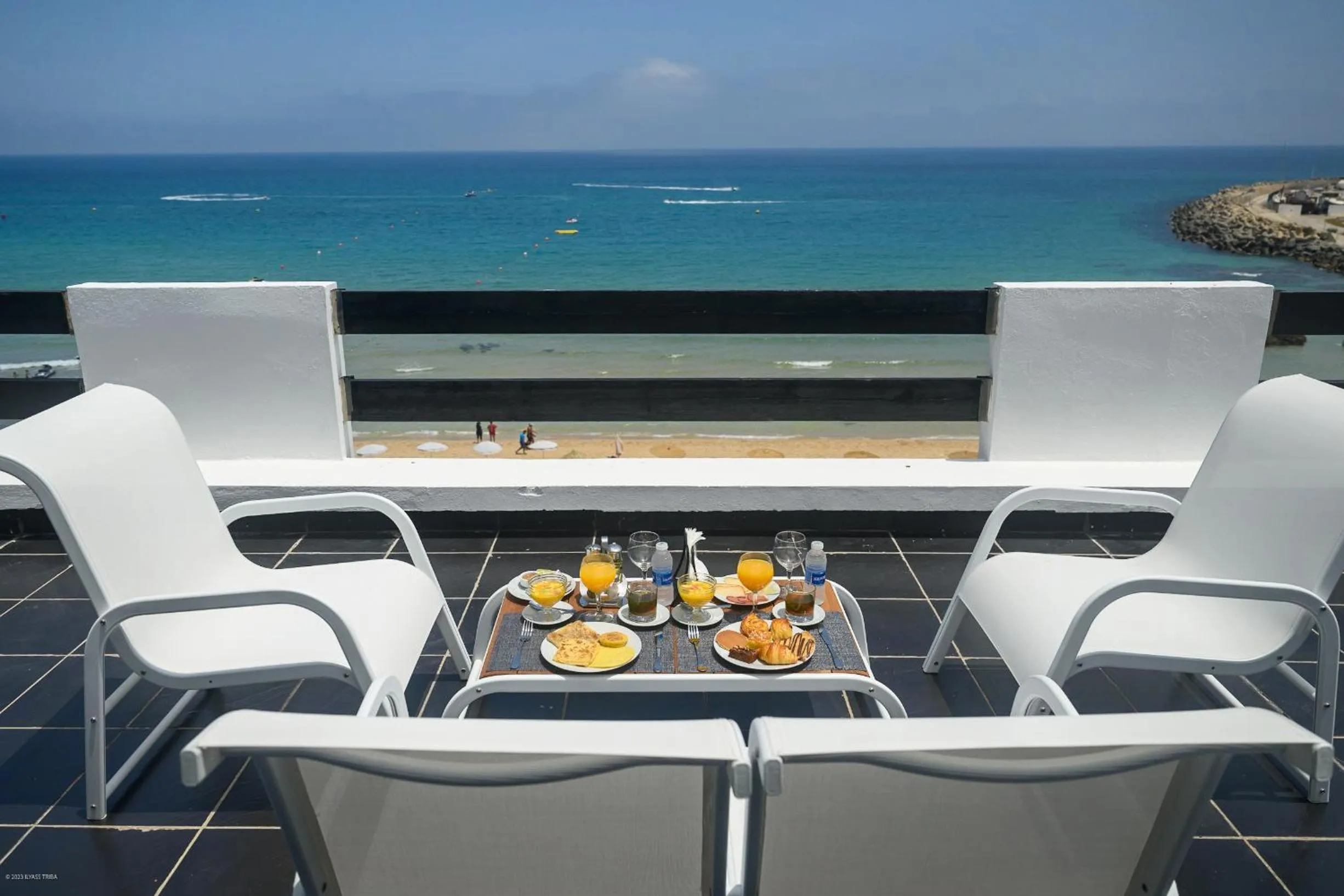 Balcony/Terrace in PLAYA DEL PACHA Suites Hotel