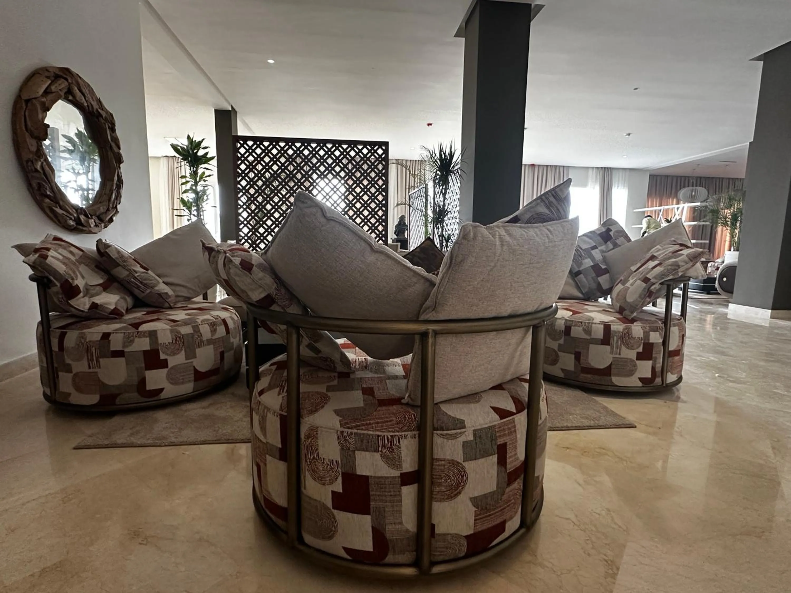 Seating area in PLAYA DEL PACHA Suites Hotel