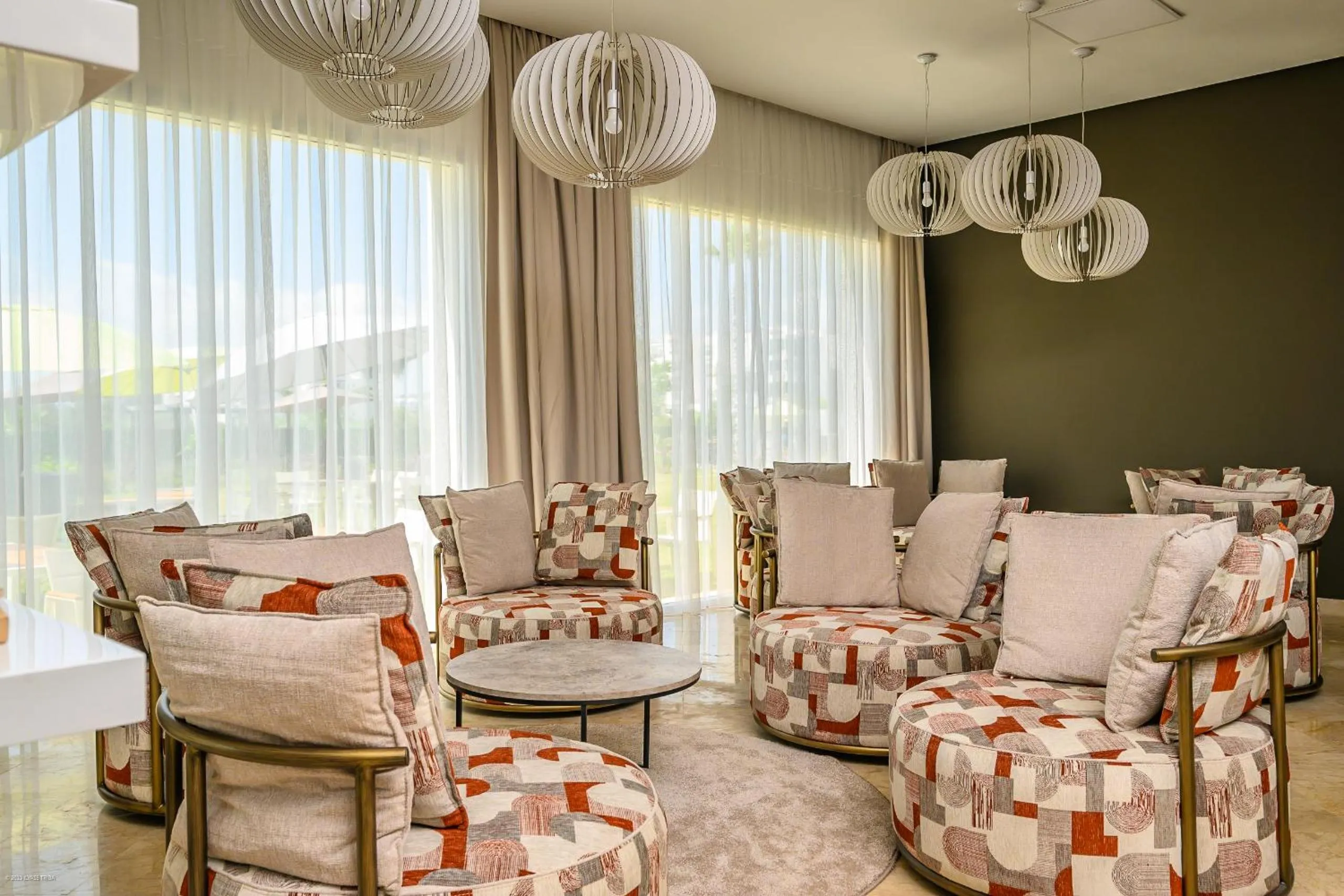 Seating area in PLAYA DEL PACHA Suites Hotel