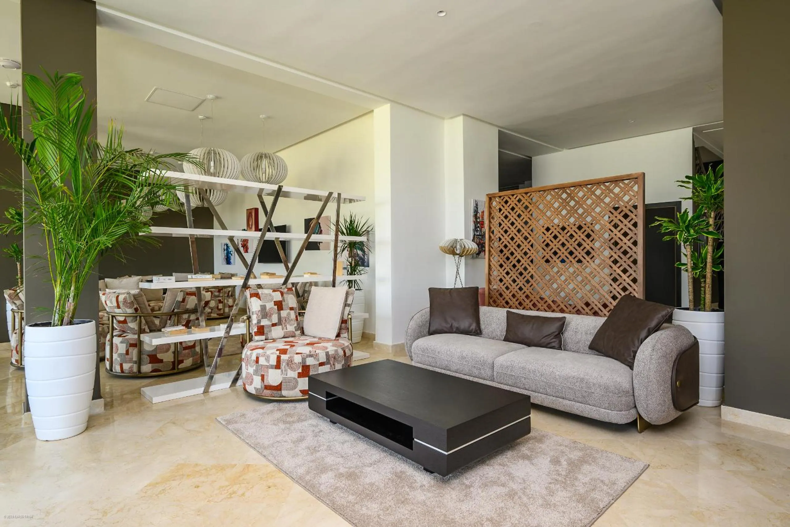 Seating area in PLAYA DEL PACHA Suites Hotel