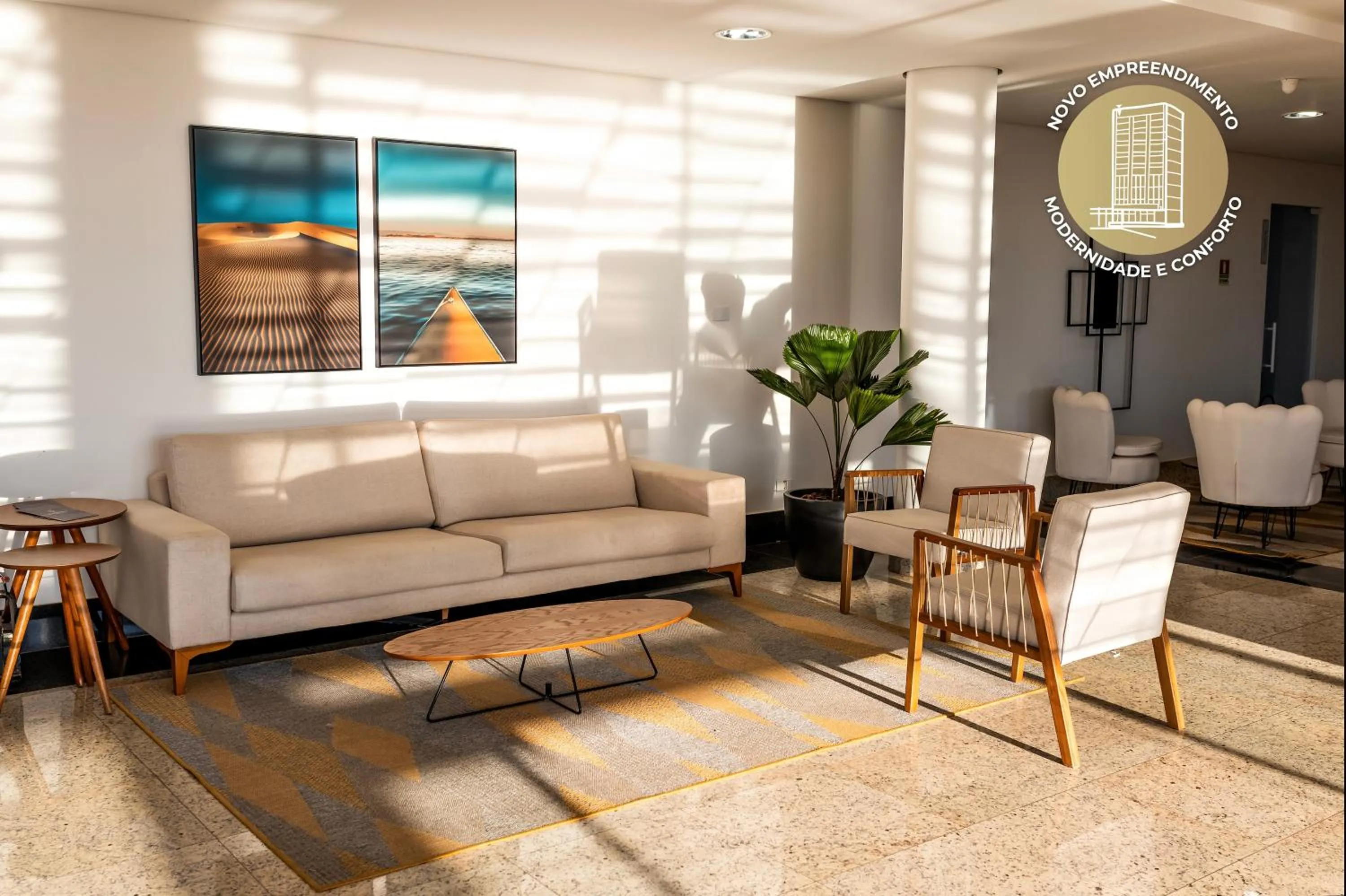 Lobby or reception in GoldMen Express Cianorte