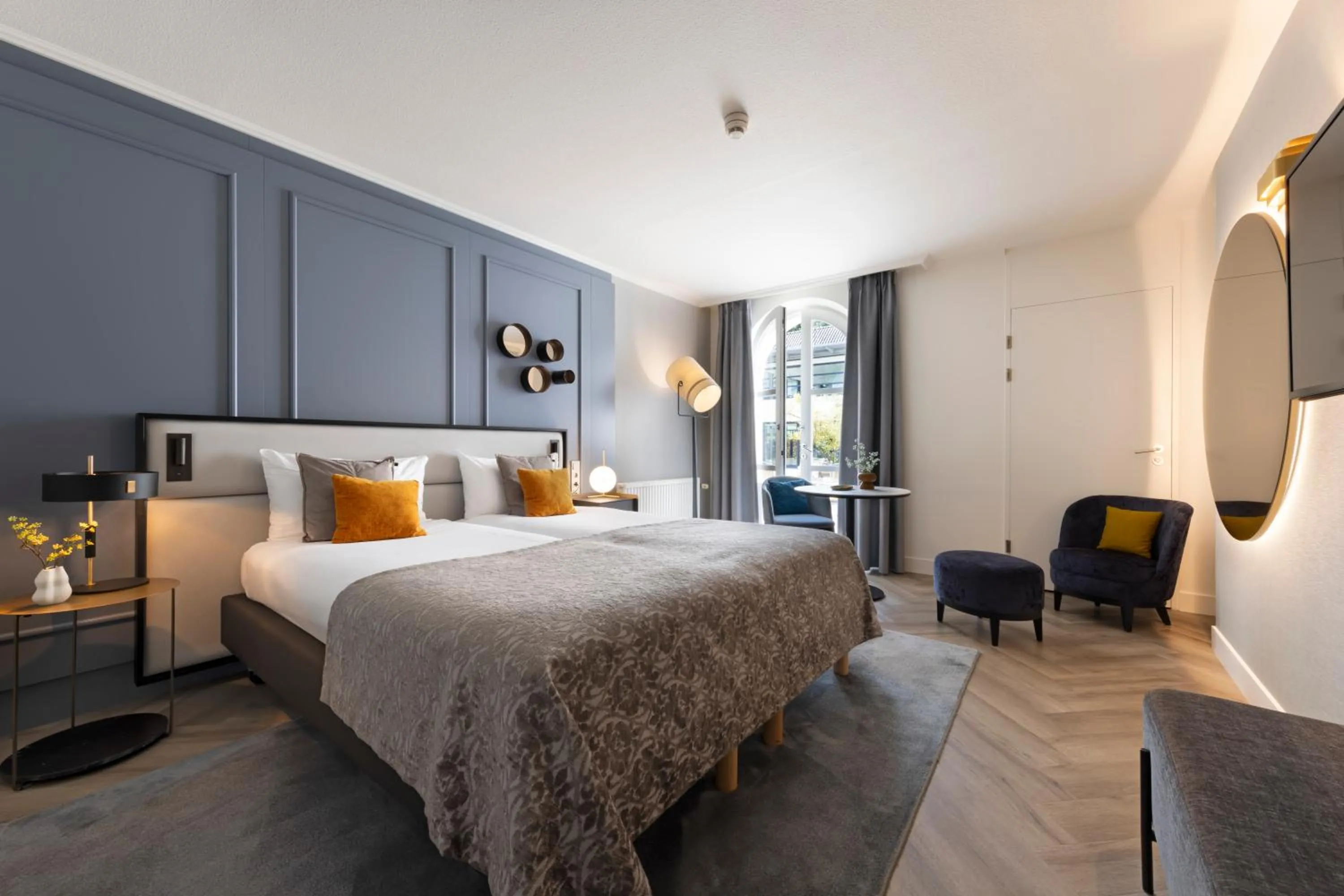 Bed in Bilderberg Kasteel Vaalsbroek