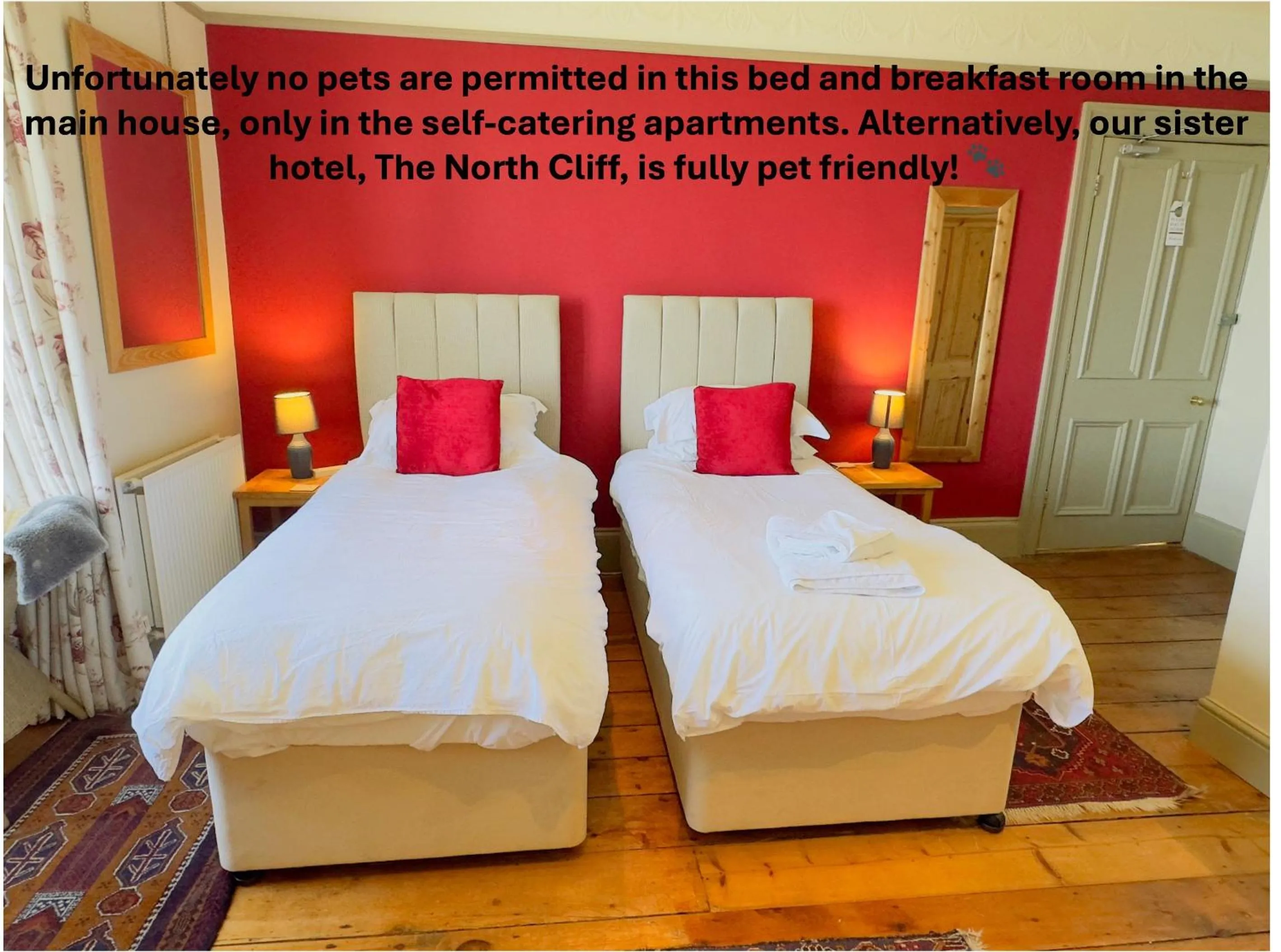 Bedroom, Bed in North Walk House