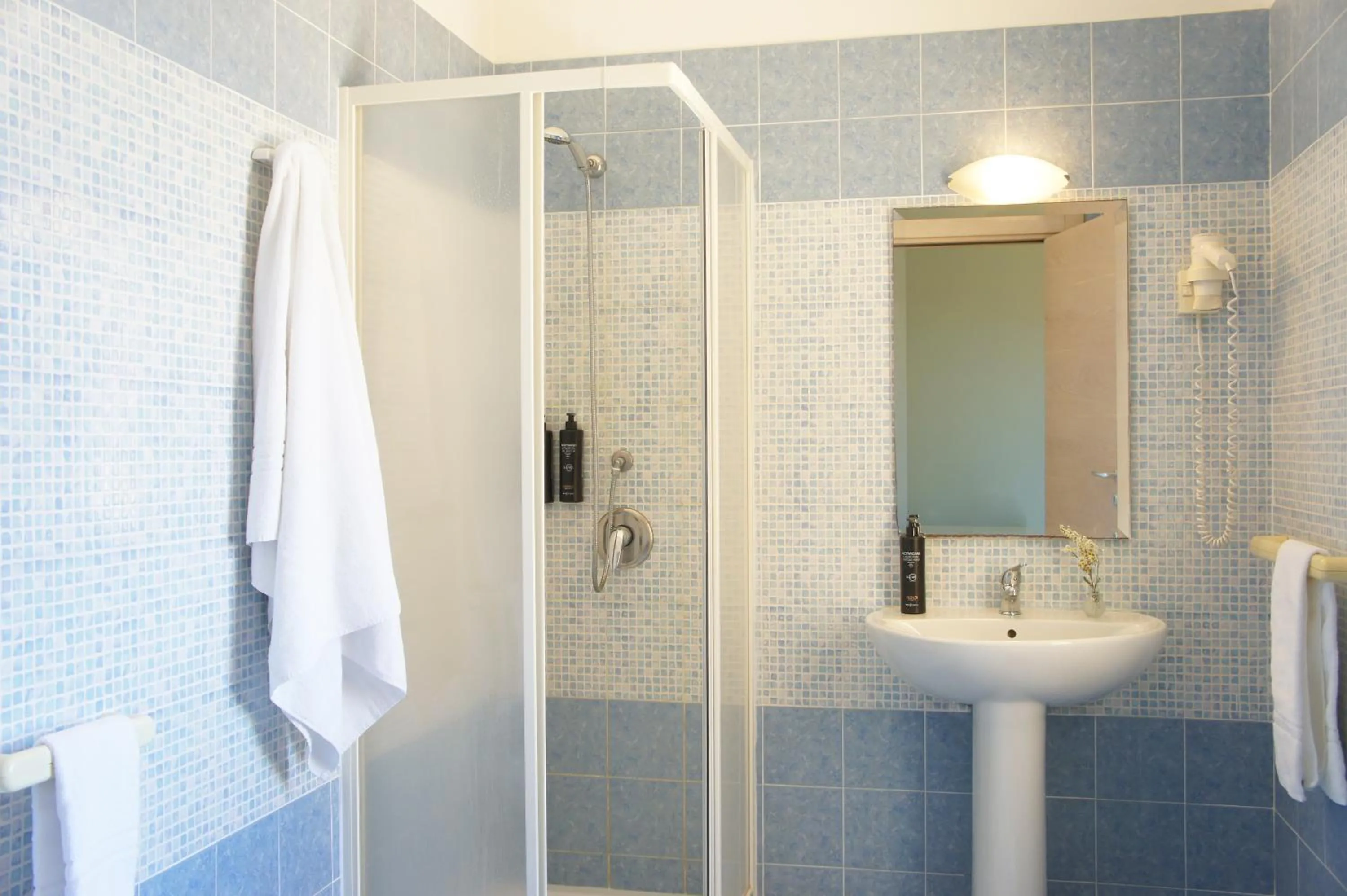 Shower in Hotel le Muse