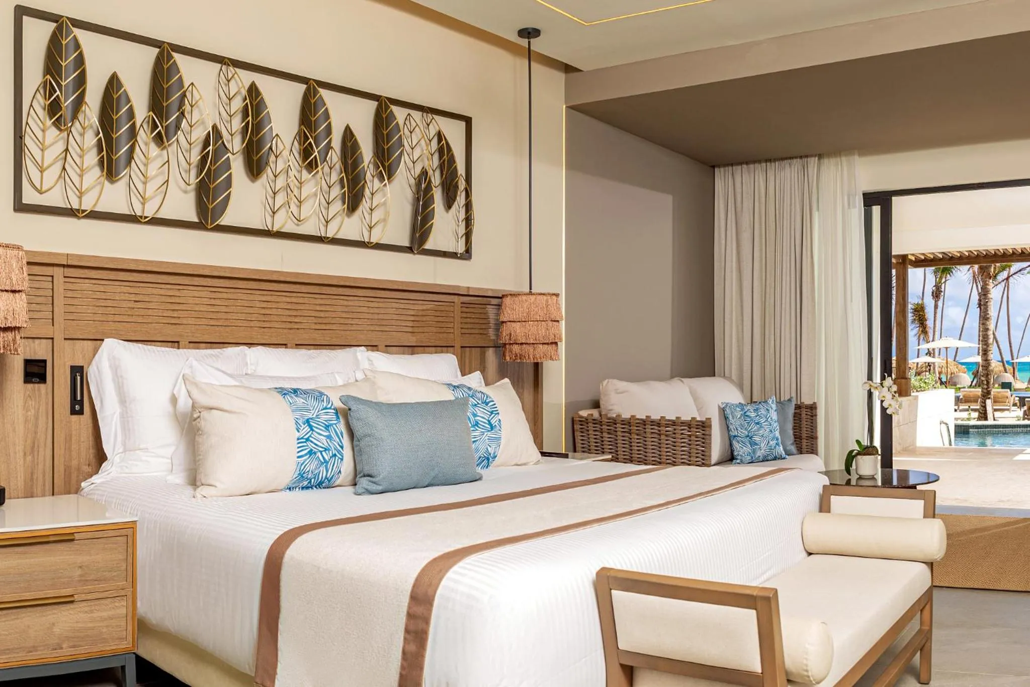 Bed in Secrets Tides Punta Cana - All Inclusive