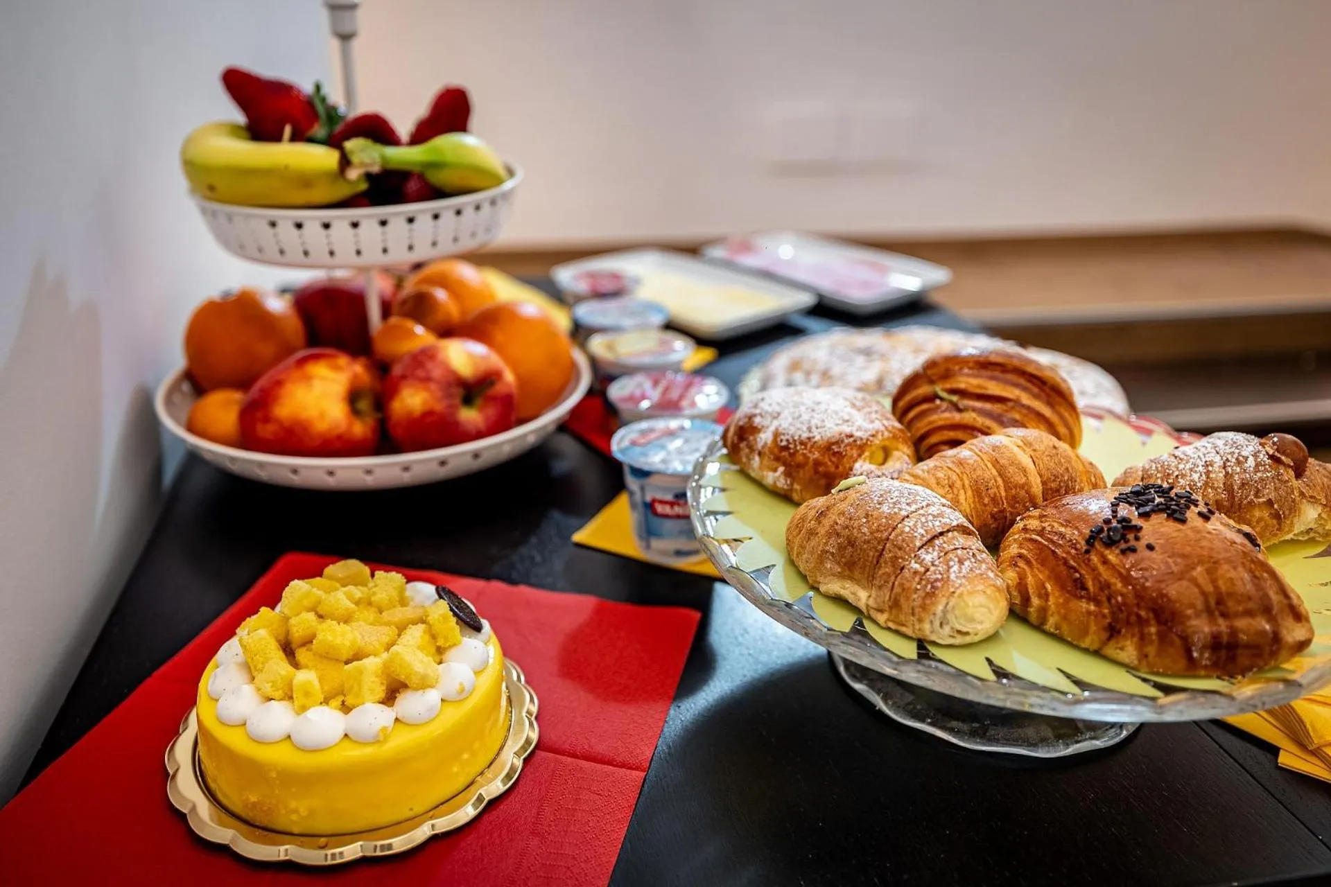 Food and drinks in B&B De Biffi