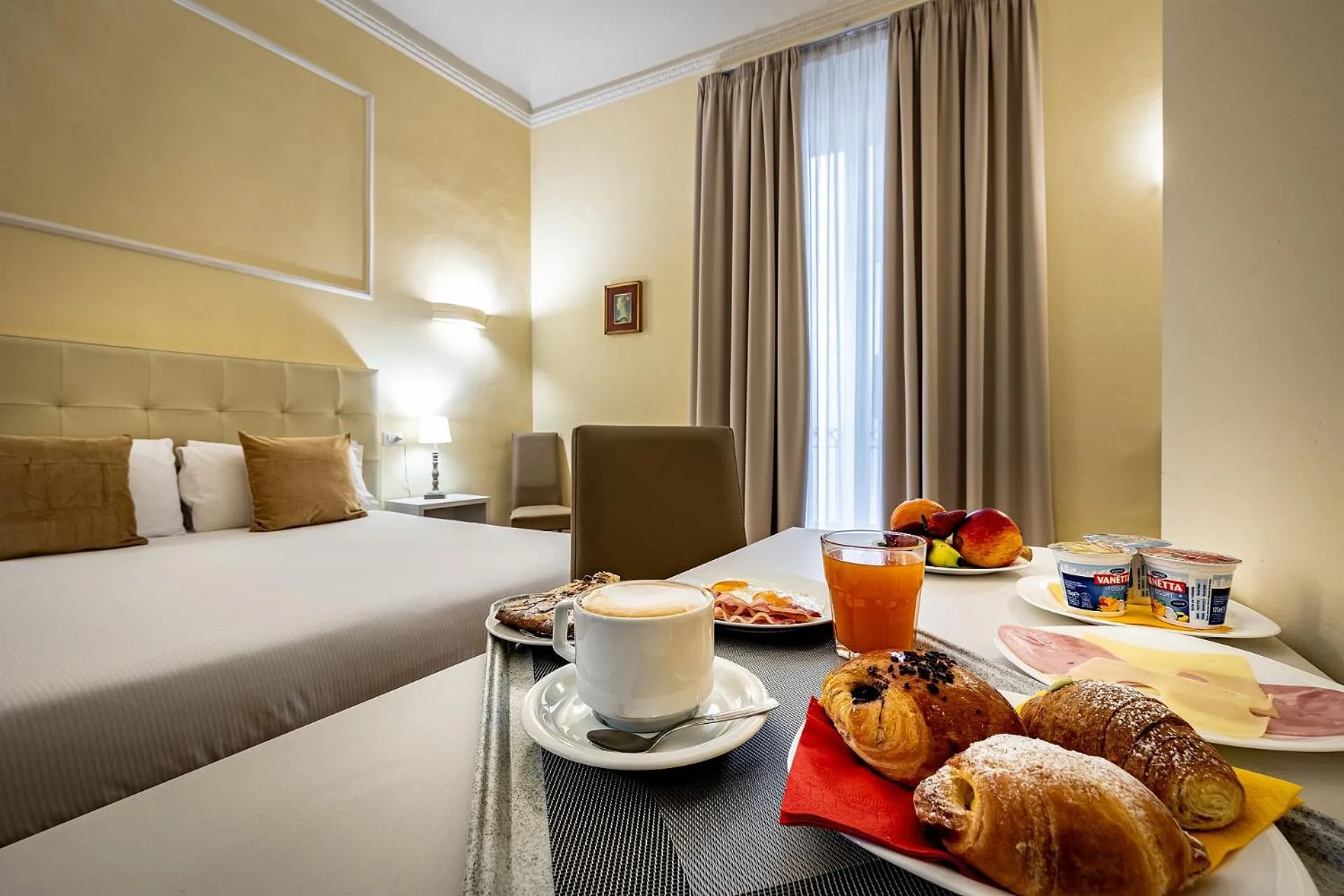 Food close-up, Bed in B&B De Biffi