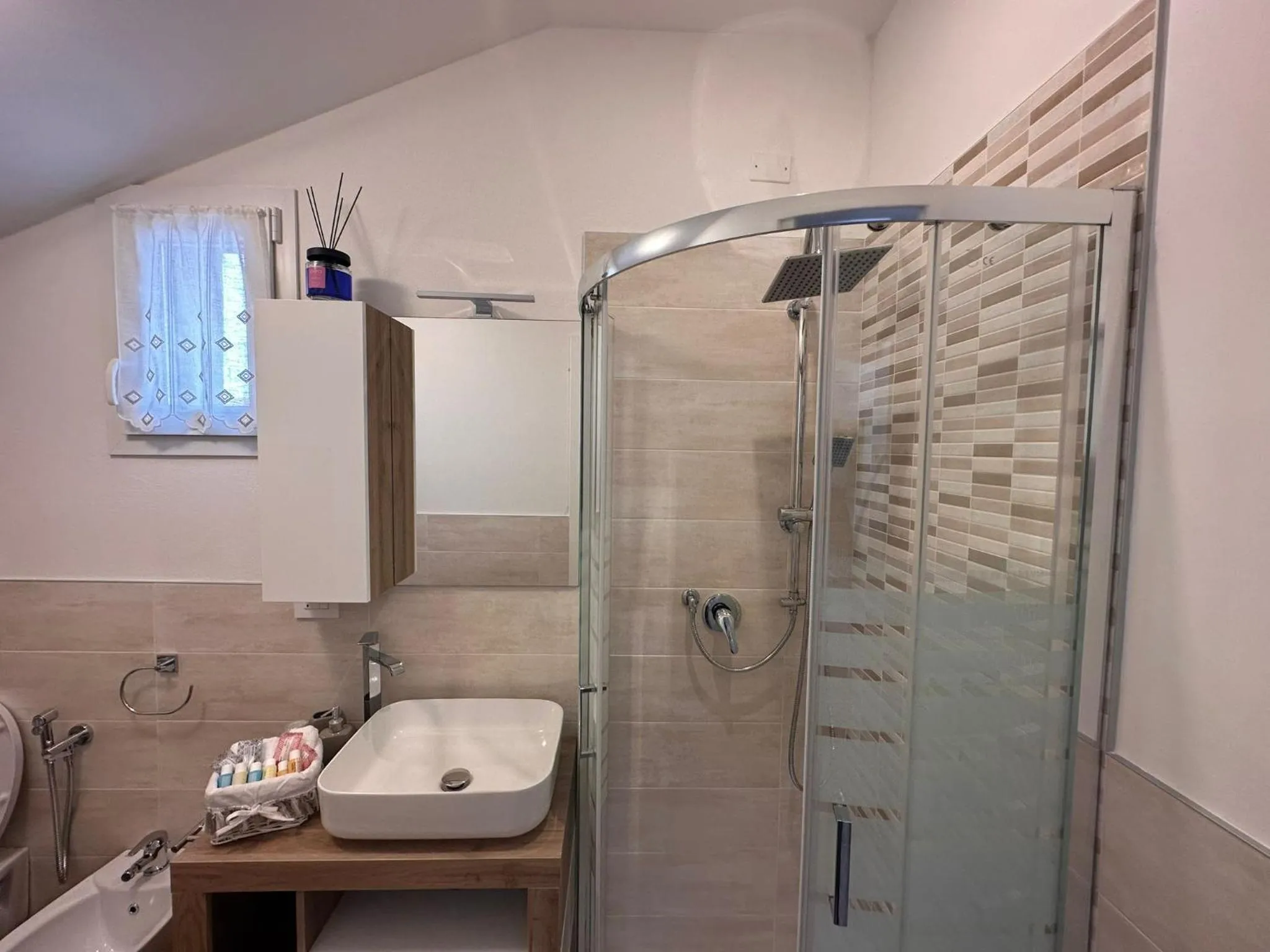 Bathroom in B&B La Fortezza