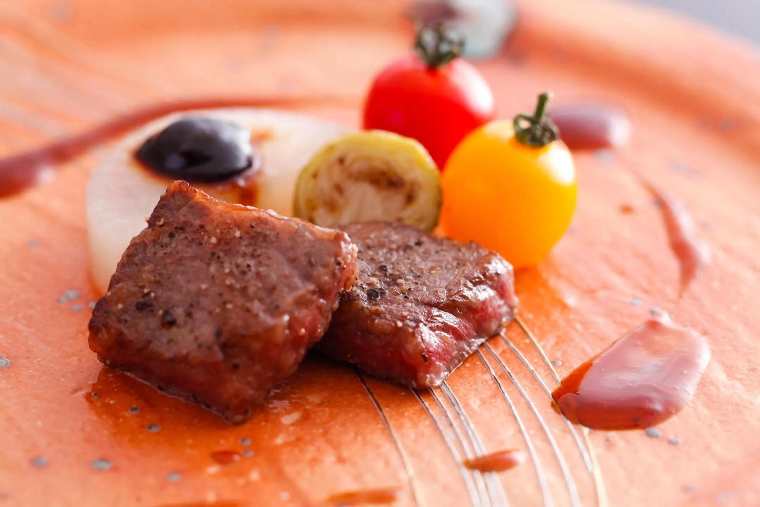 Food in Awaji Hamarikyu